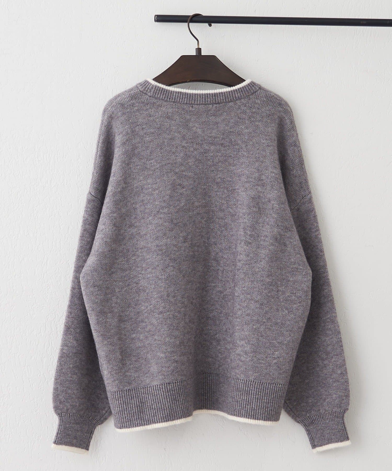 Remind me and forever(リマインドミーアンドフォーエバー) 【NAO】コード刺繍ロゴプルオーバー