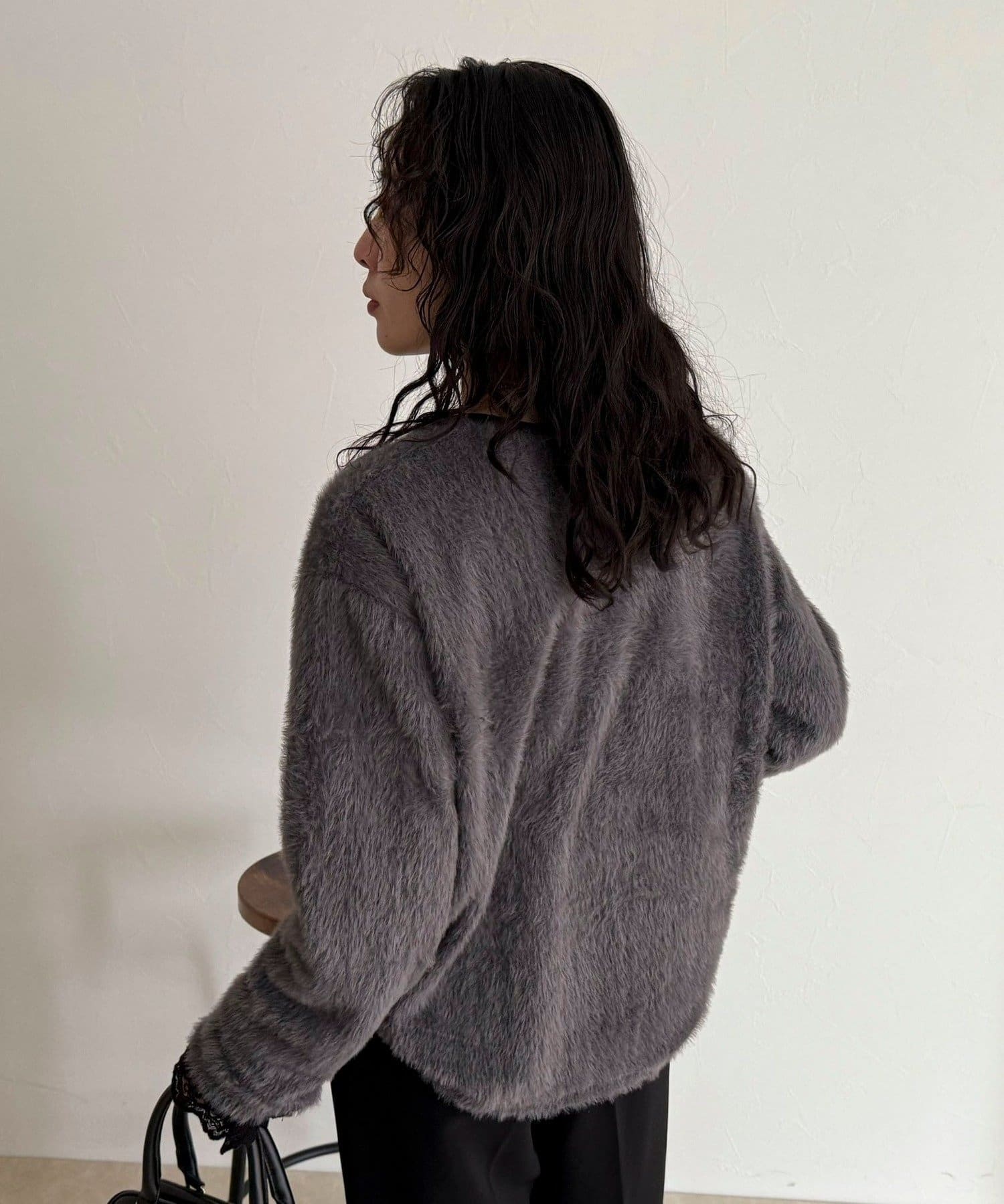 FREDY & GLOSTER(フレディ アンド グロスター) シャギールーズロンTシャツ