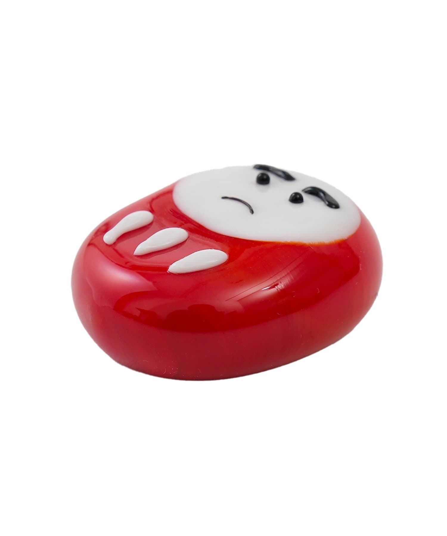 salut!(サリュ) ガラスの箸置きだるま／花ひらく、新春のうつわ