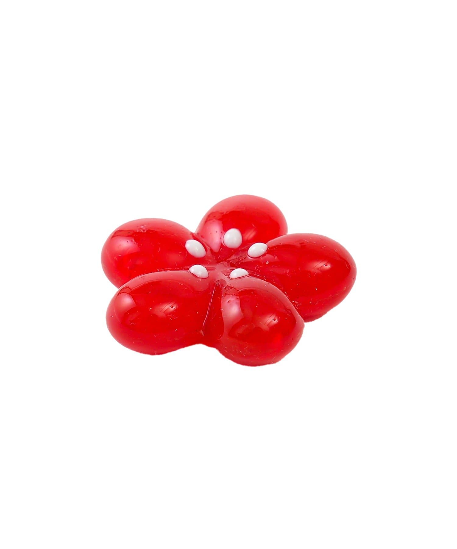 salut!(サリュ) ガラスの箸置き梅／花ひらく、新春のうつわ