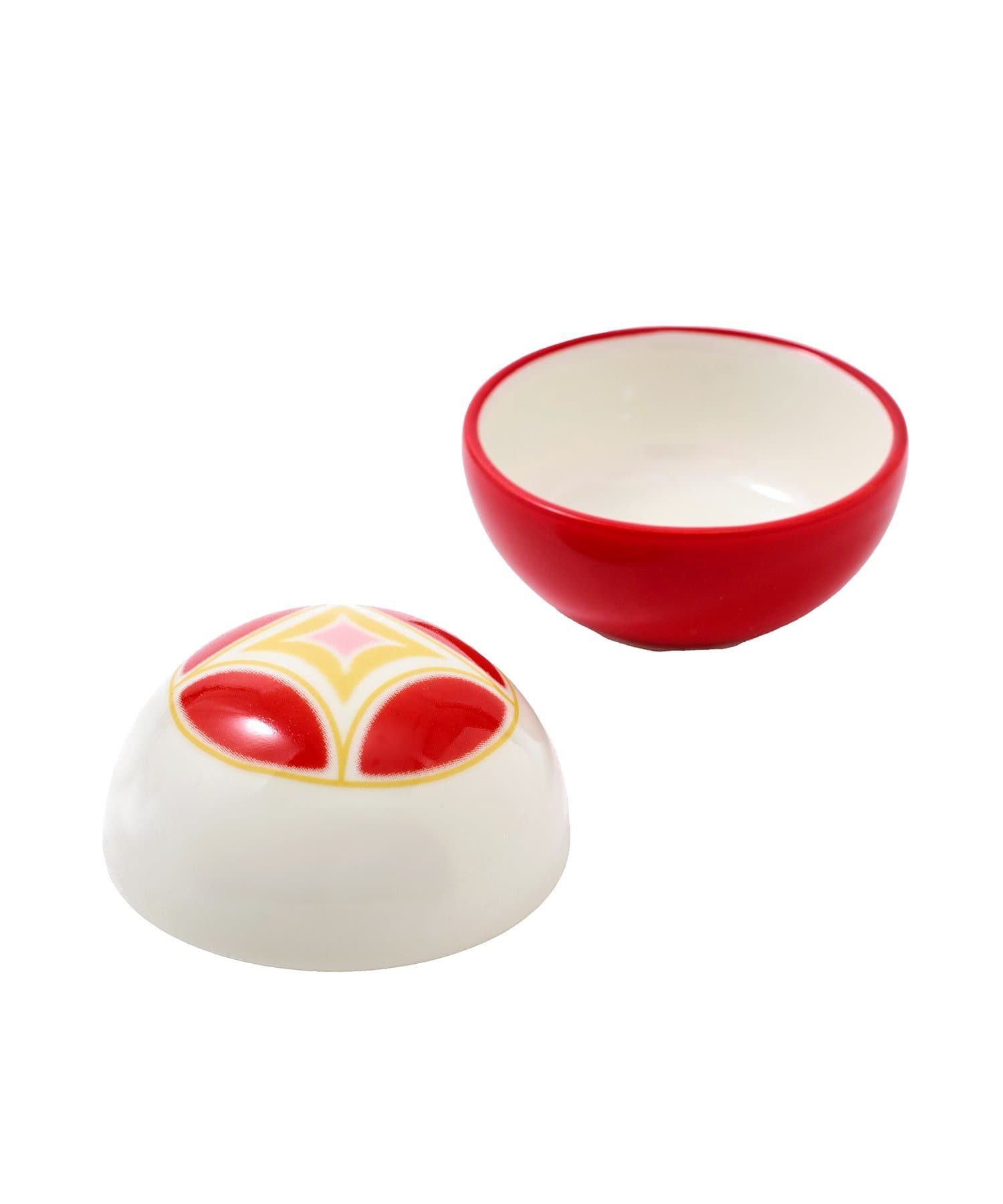 3COINS(スリーコインズ) 蓋付き小鉢：30ml／お正月