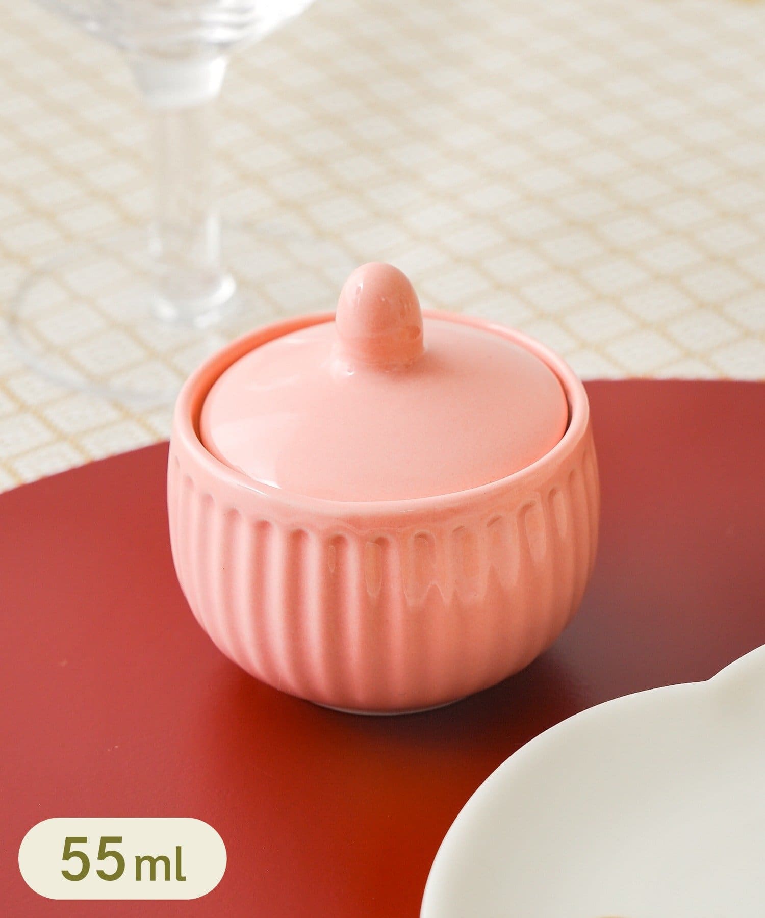 3COINS(スリーコインズ) 蓋付き小鉢：55ml／お正月