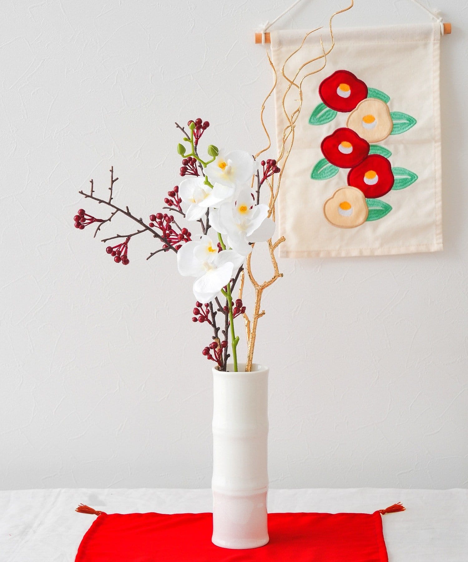 3COINS(スリーコインズ) フェイクフラワー／お正月