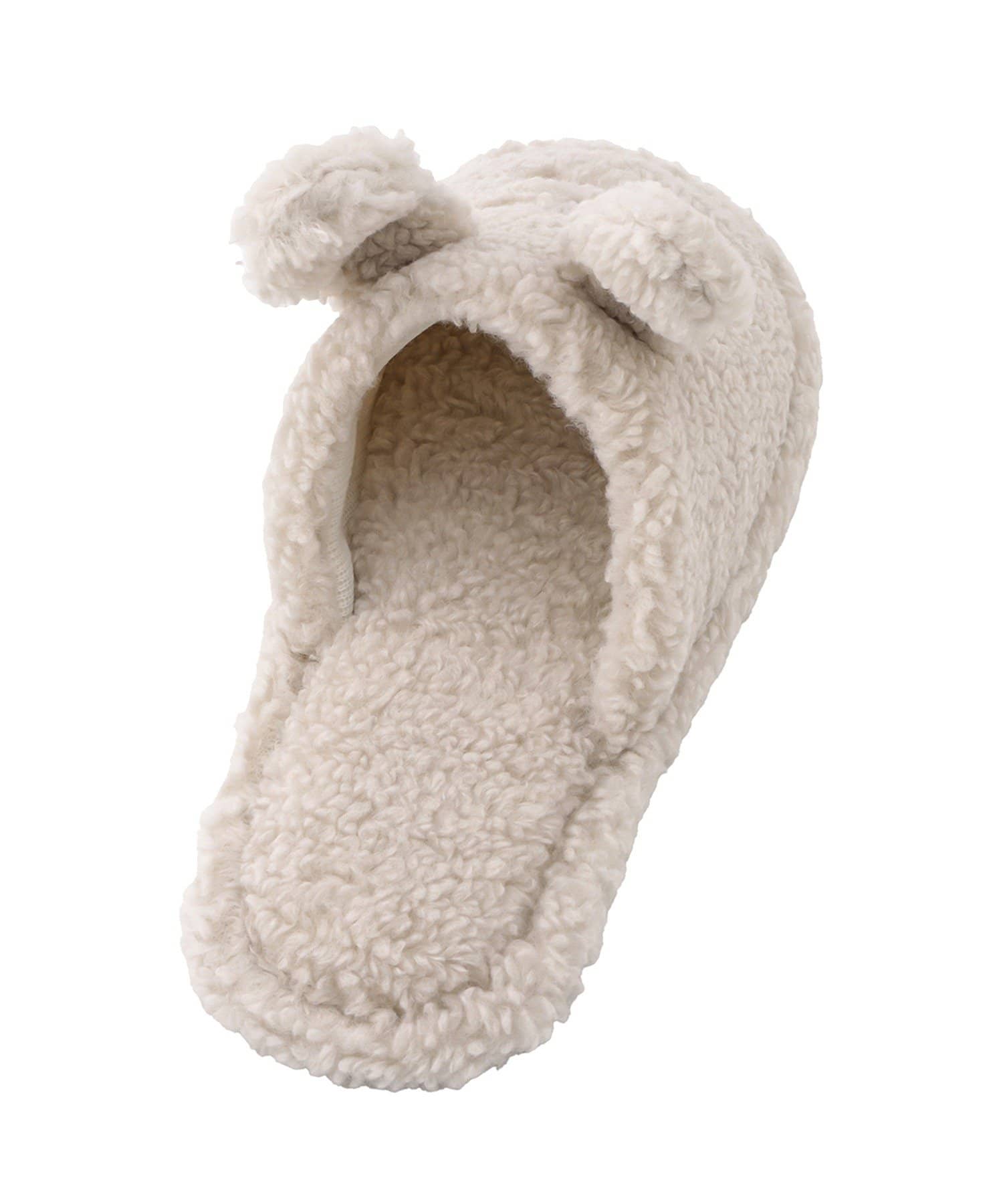 3COINS(スリーコインズ) ウサギモチーフスリッパ