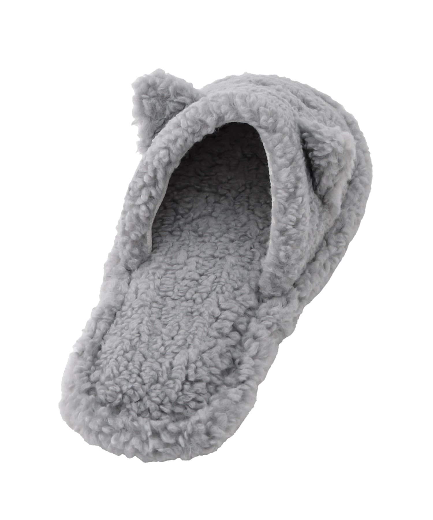 3COINS(スリーコインズ) ネコモチーフスリッパ