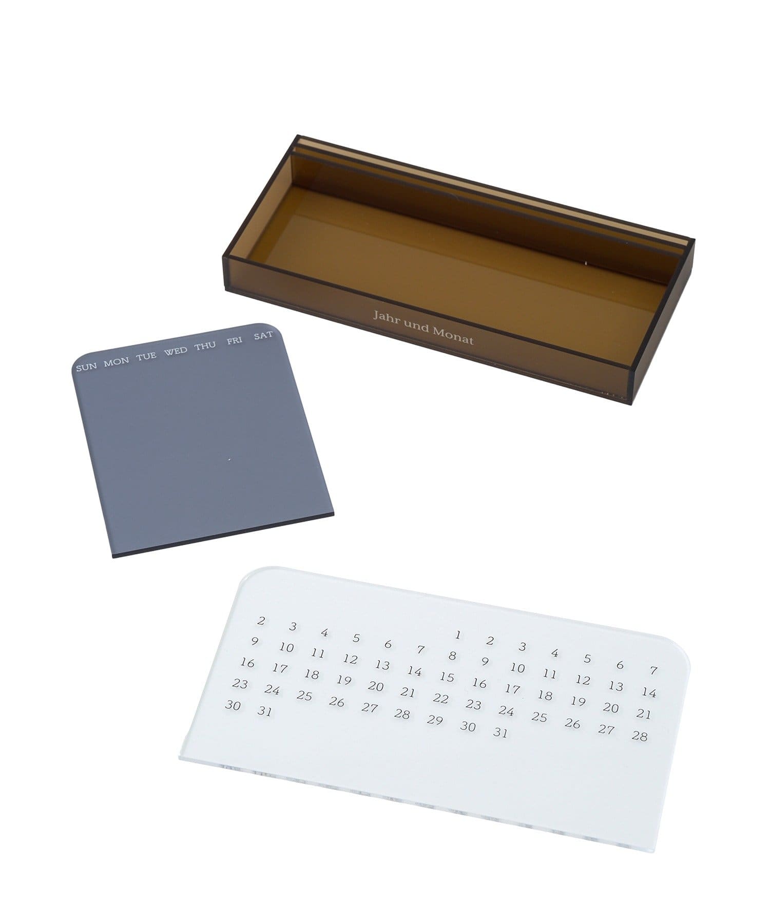 3COINS(スリーコインズ) アクリル万年カレンダー