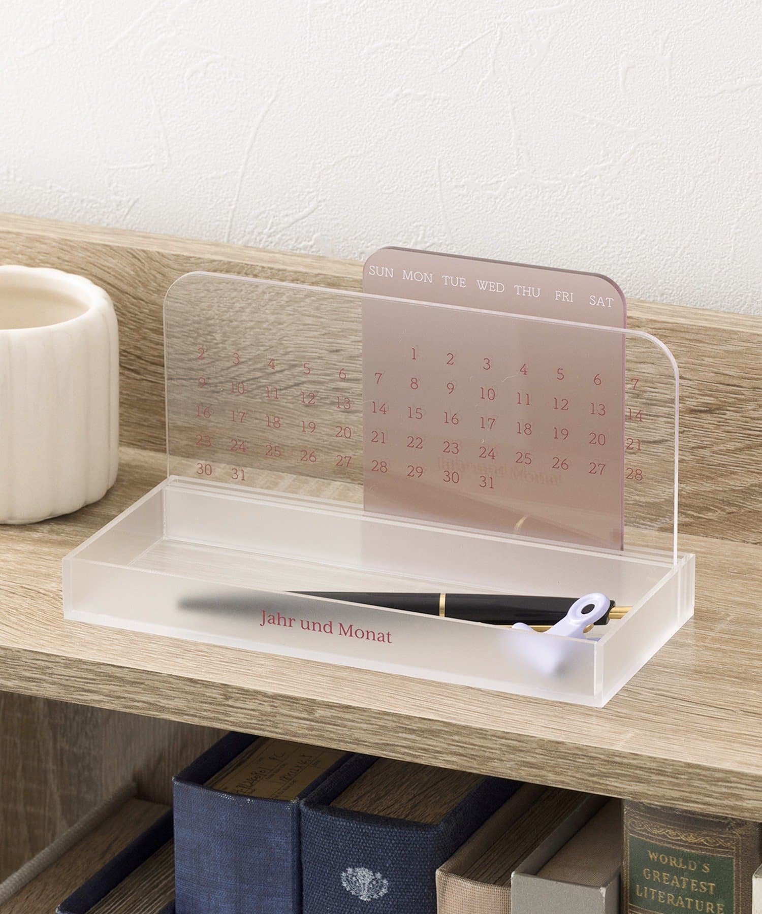 3COINS(スリーコインズ) アクリル万年カレンダー