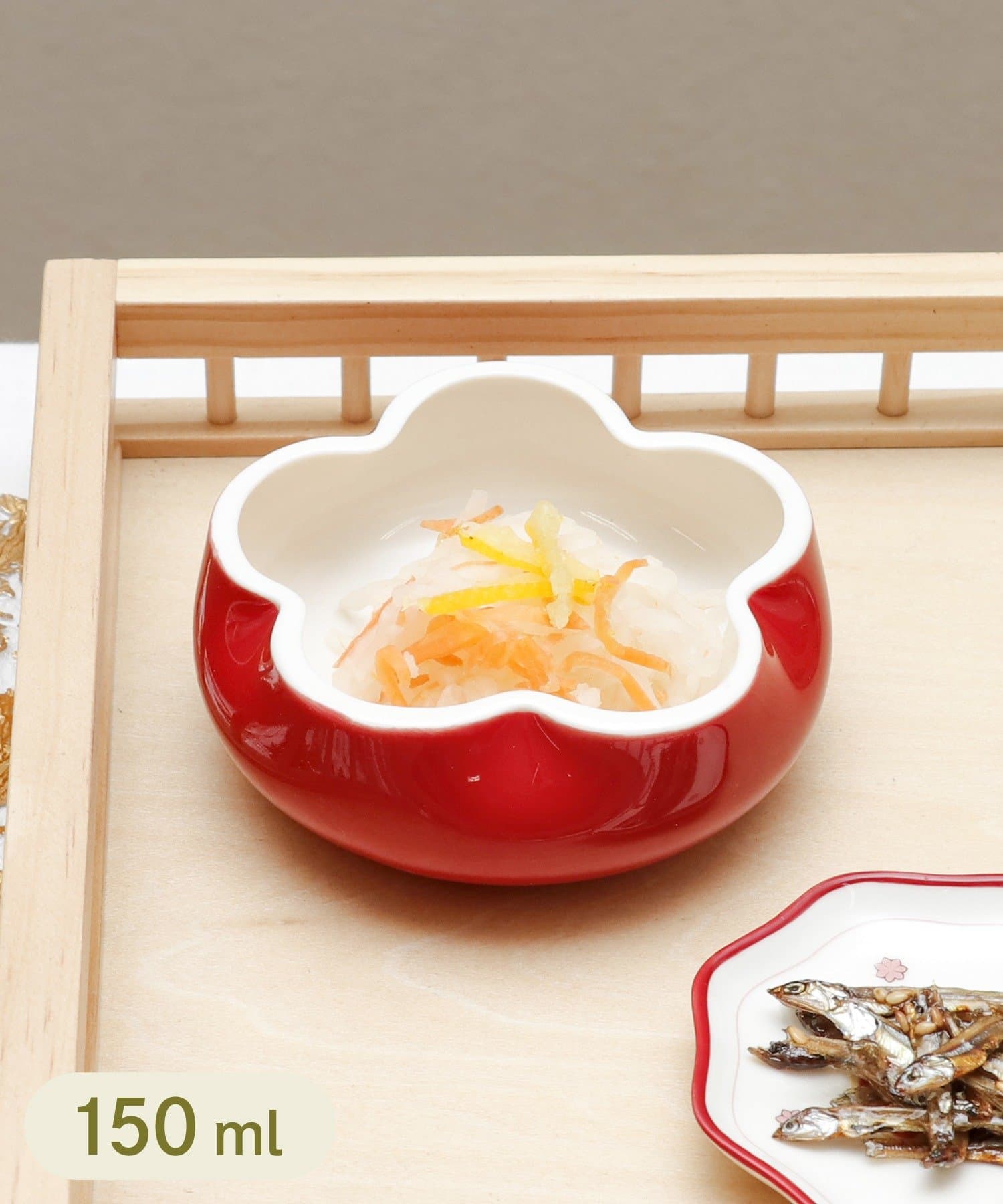 3COINS(スリーコインズ) 小鉢：150ml／お正月