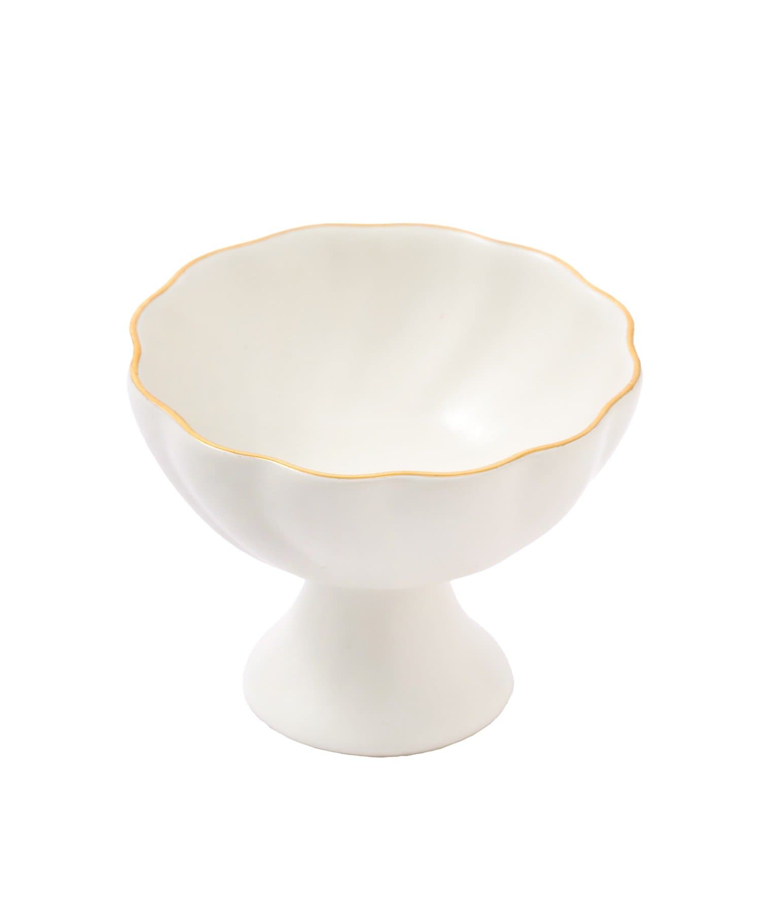 3COINS(スリーコインズ) 高台小鉢：100ml／お正月