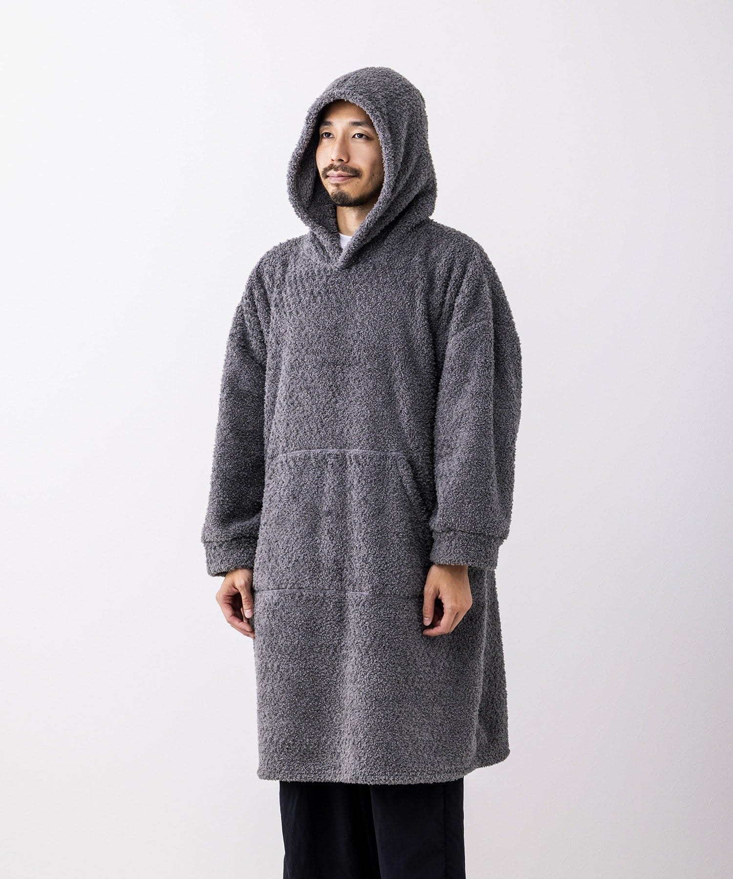 3COINS(スリーコインズ) すっぽりルームパーカー：150～175cm