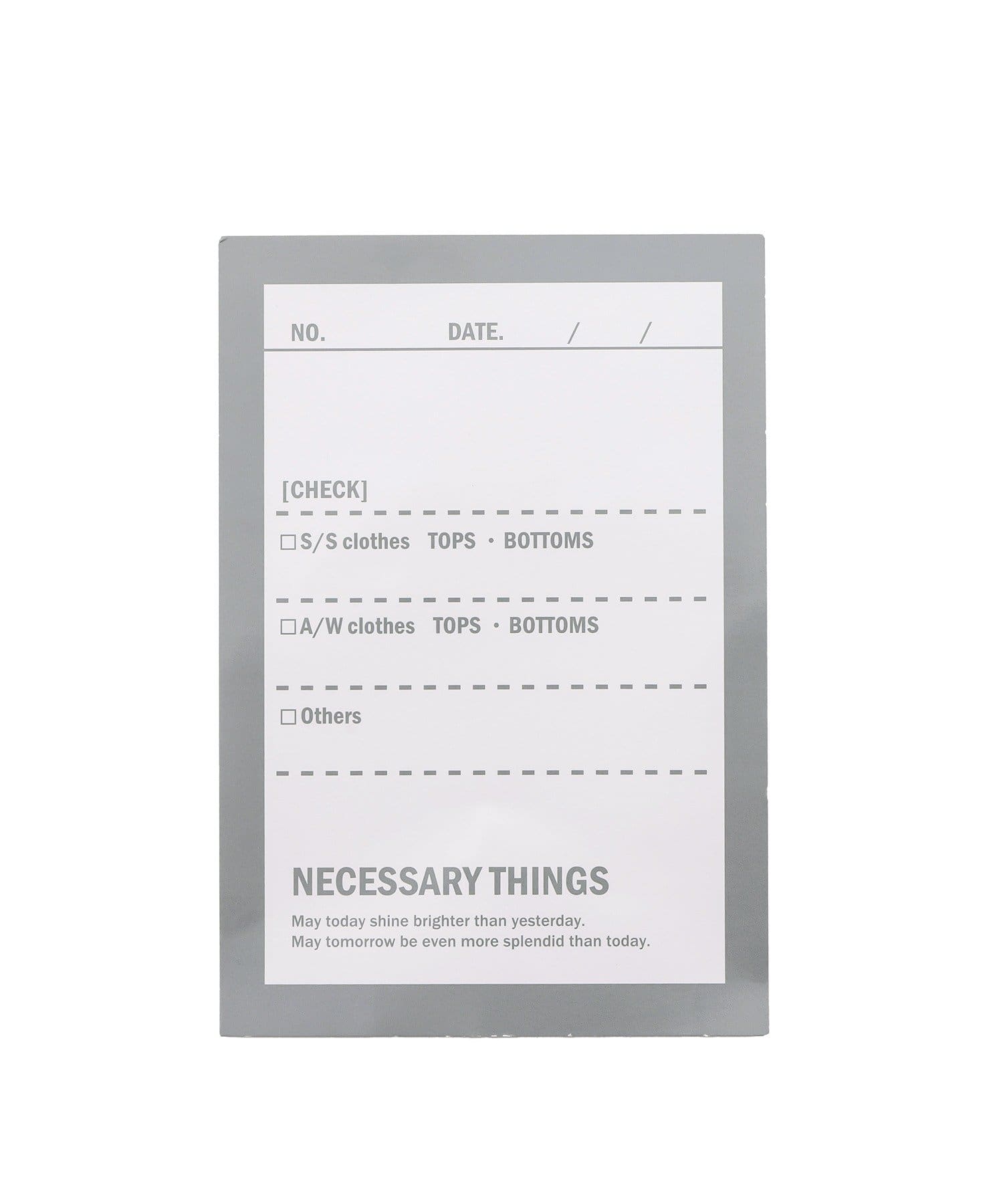 3COINS(スリーコインズ) クリアボックスバッグ：LLタテ／クリア収納シリーズ