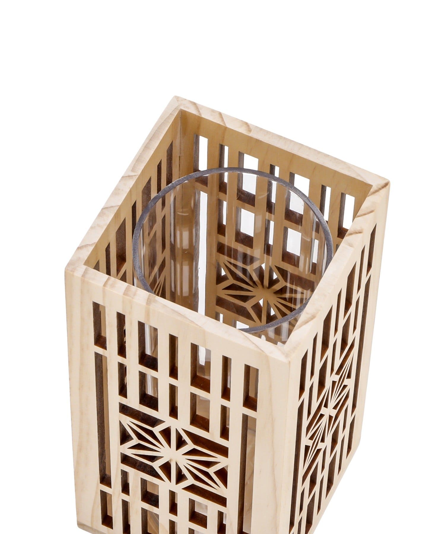 3COINS(スリーコインズ) 木製フラワーベース／お正月