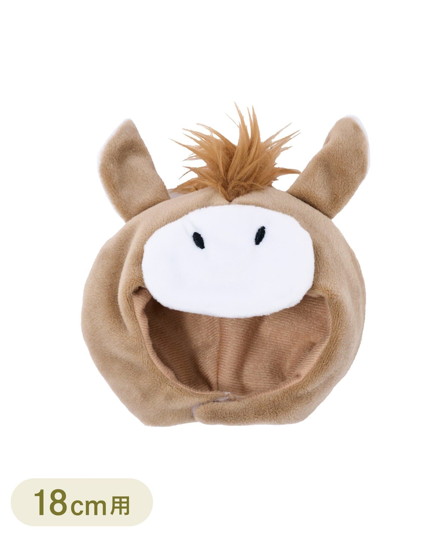 3COINS(スリーコインズ) 推しぬい被り物馬：M／お正月