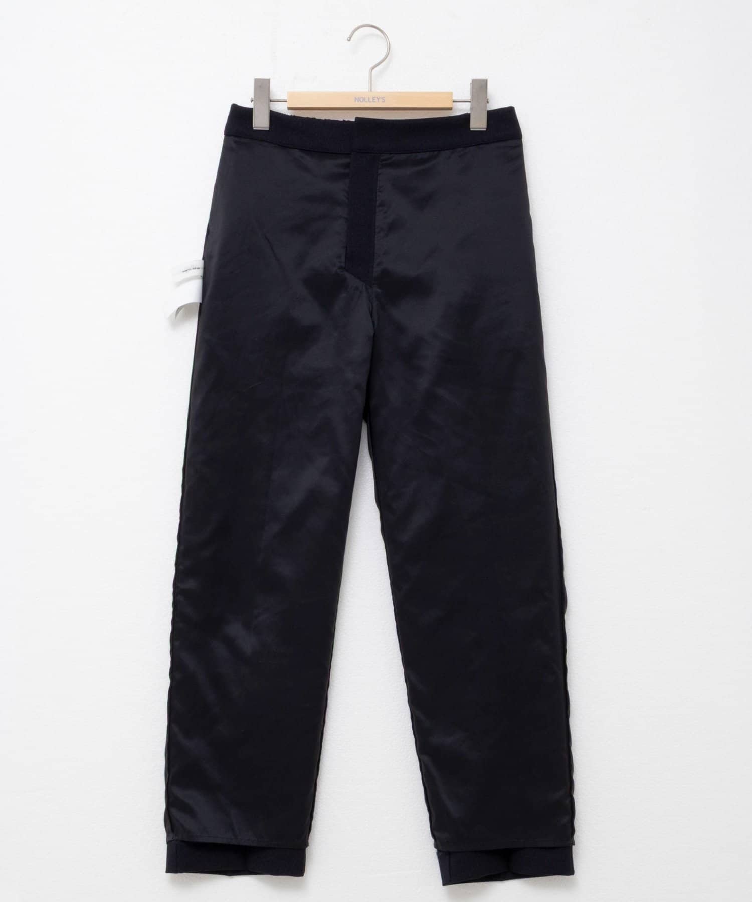 NOLLEY'S(ノーリーズ) 《セットアップ対応》ウォッシャブルサージストレッチストレートパンツ