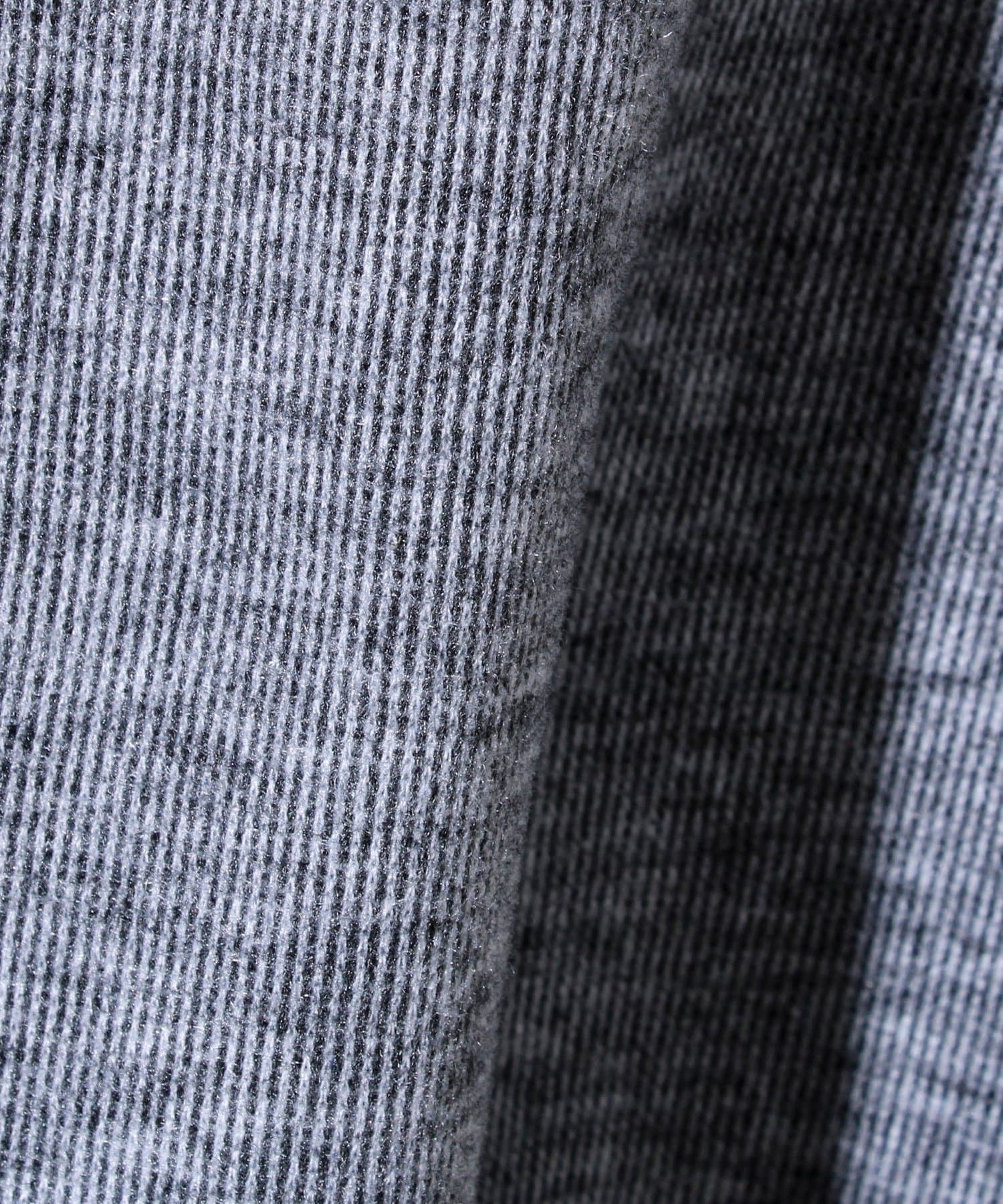 FREDY & GLOSTER(フレディ アンド グロスター) 【もちもち素材】ストレッチサカリバ起毛フェイクレイヤードプルオーバー