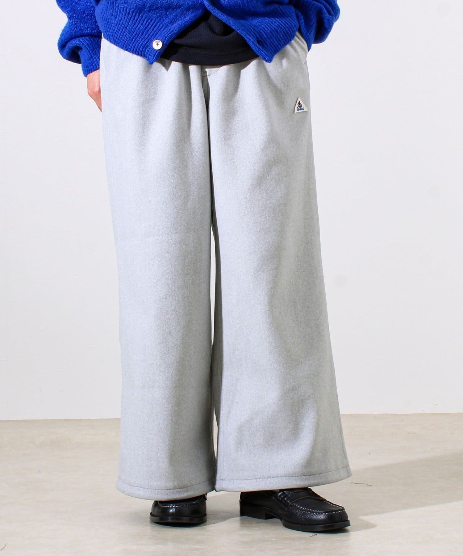 FREDY & GLOSTER(フレディ アンド グロスター) 【GEVACO/ゲバコ】ウールライクイージーパンツ