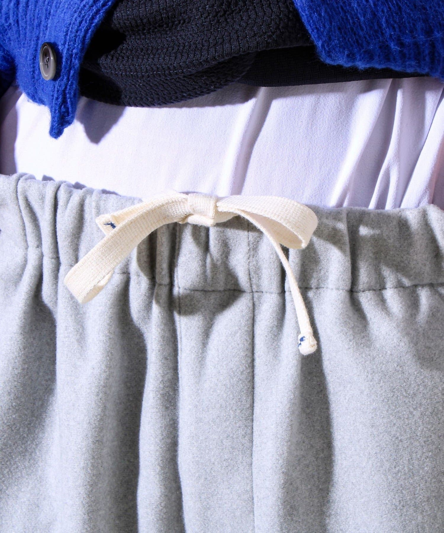 FREDY & GLOSTER(フレディ アンド グロスター) 【GEVACO/ゲバコ】ウールライクイージーパンツ