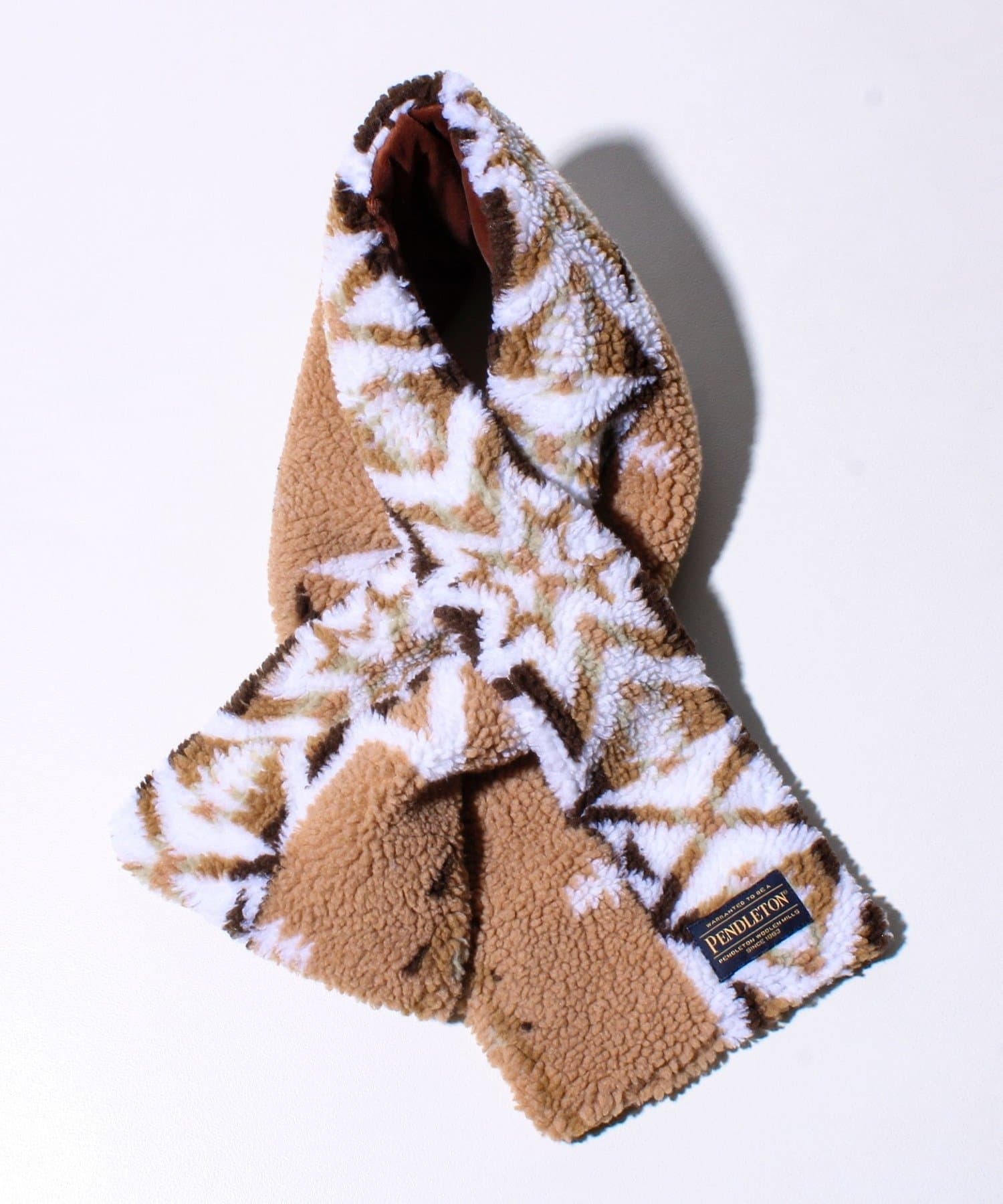 FREDY & GLOSTER(フレディ アンド グロスター) 【PENDLETON】別注 HARDING 差し込みボアマフラー