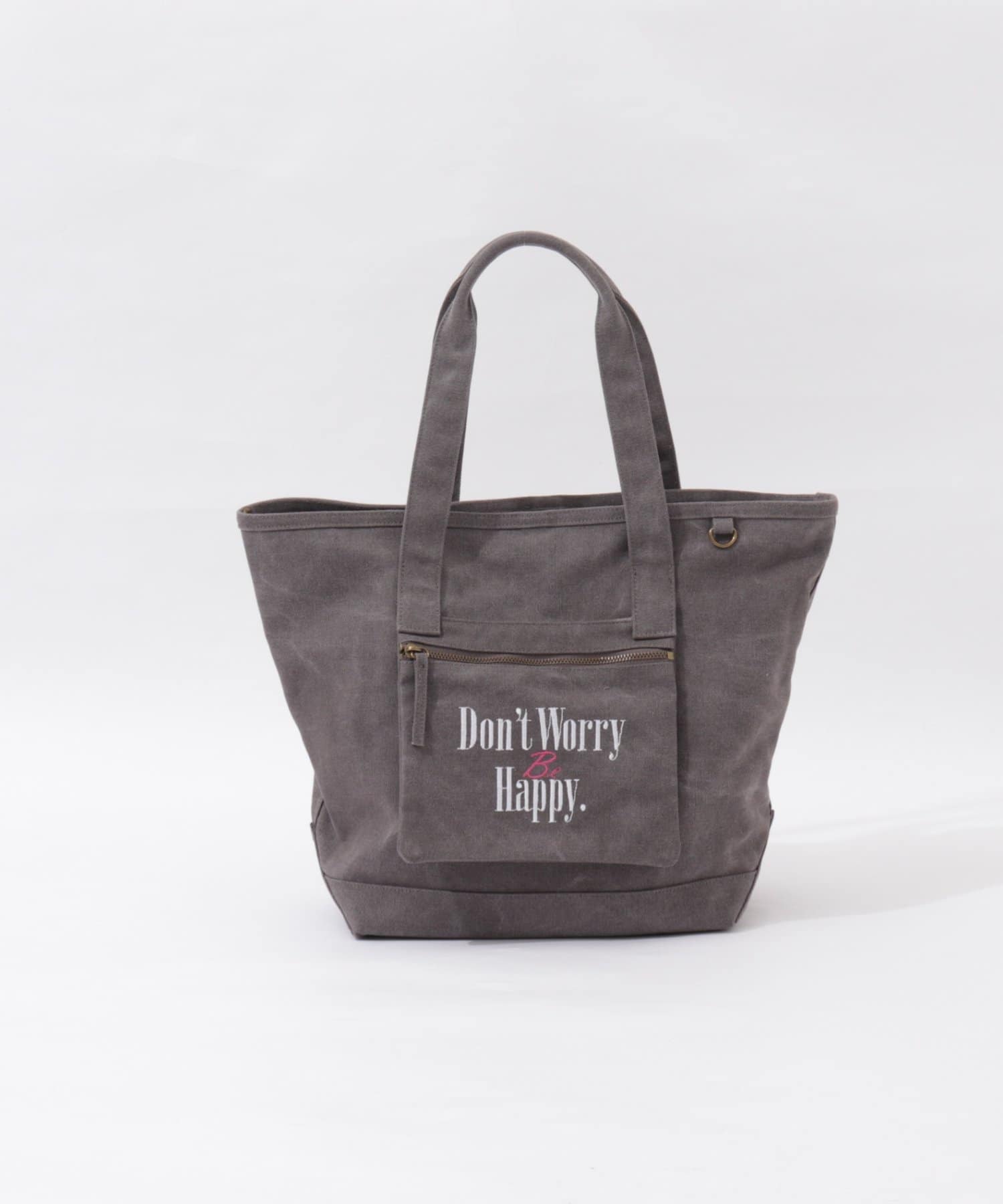 NOLLEY'S(ノーリーズ) キャンバスロゴ刺繍トートバッグ