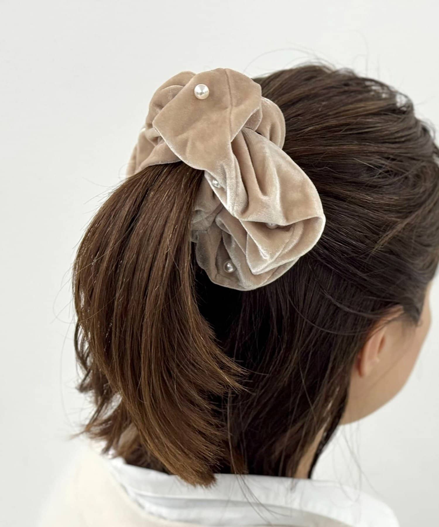 NOLLEY'S(ノーリーズ) パールベロアシュシュ