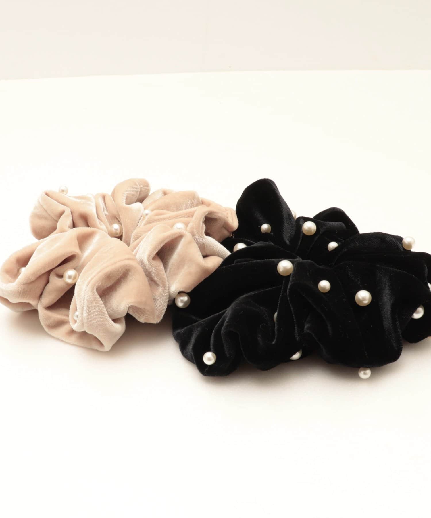 NOLLEY'S(ノーリーズ) パールベロアシュシュ