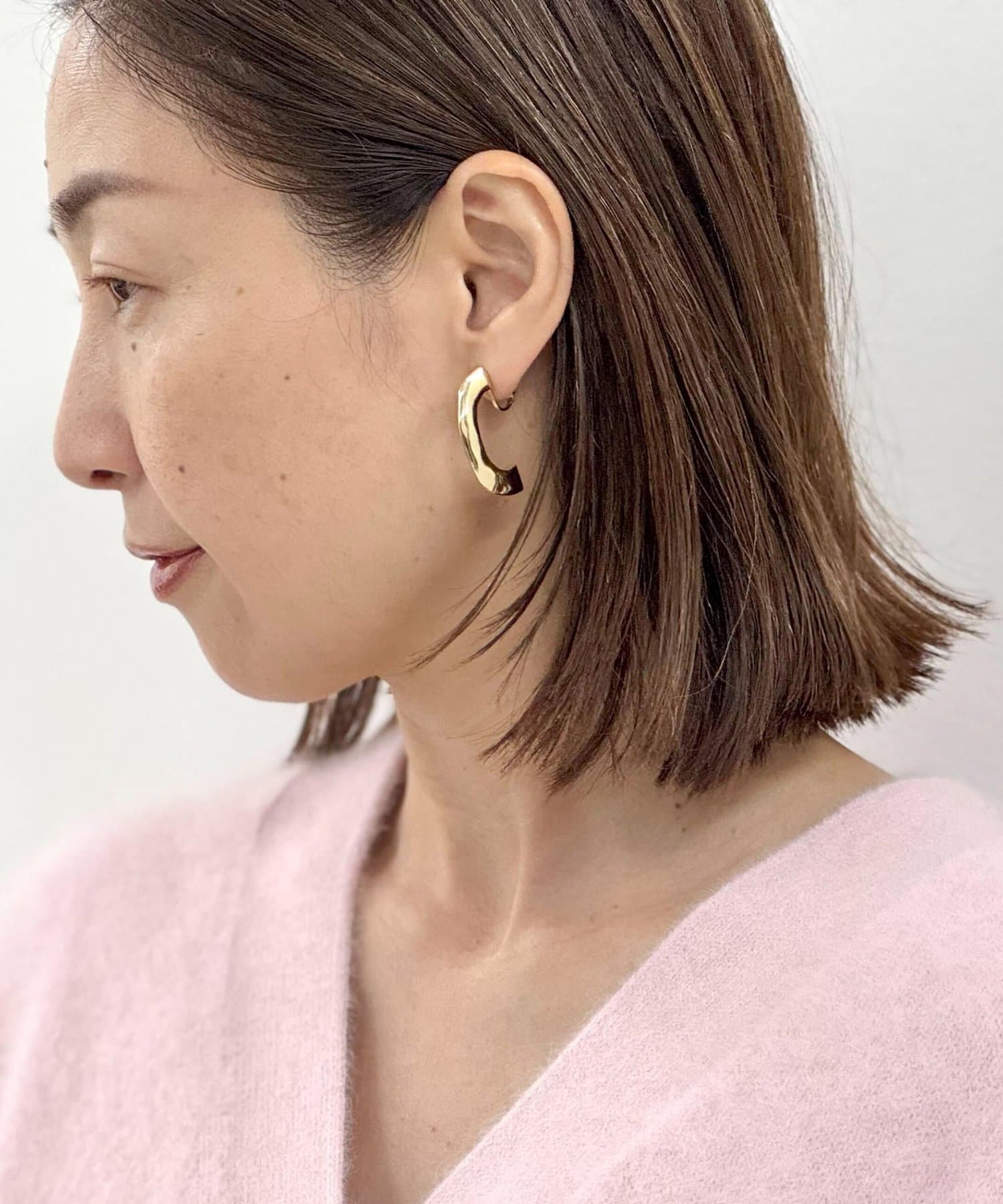 NOLLEY'S(ノーリーズ) 【grace grace/グラスグラス】ロックC型イヤリング