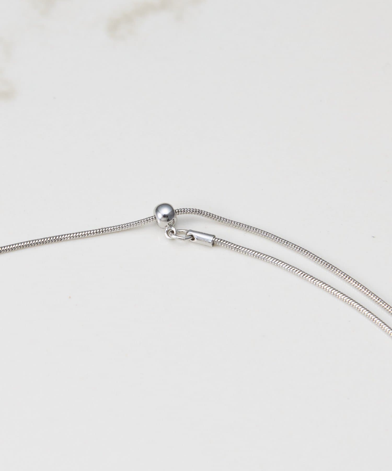 COLLAGE GALLARDAGALANTE(コラージュ ガリャルダガランテ) 【PAPILLONNER/パピヨネ】オーバルスライド2WAYネックレス