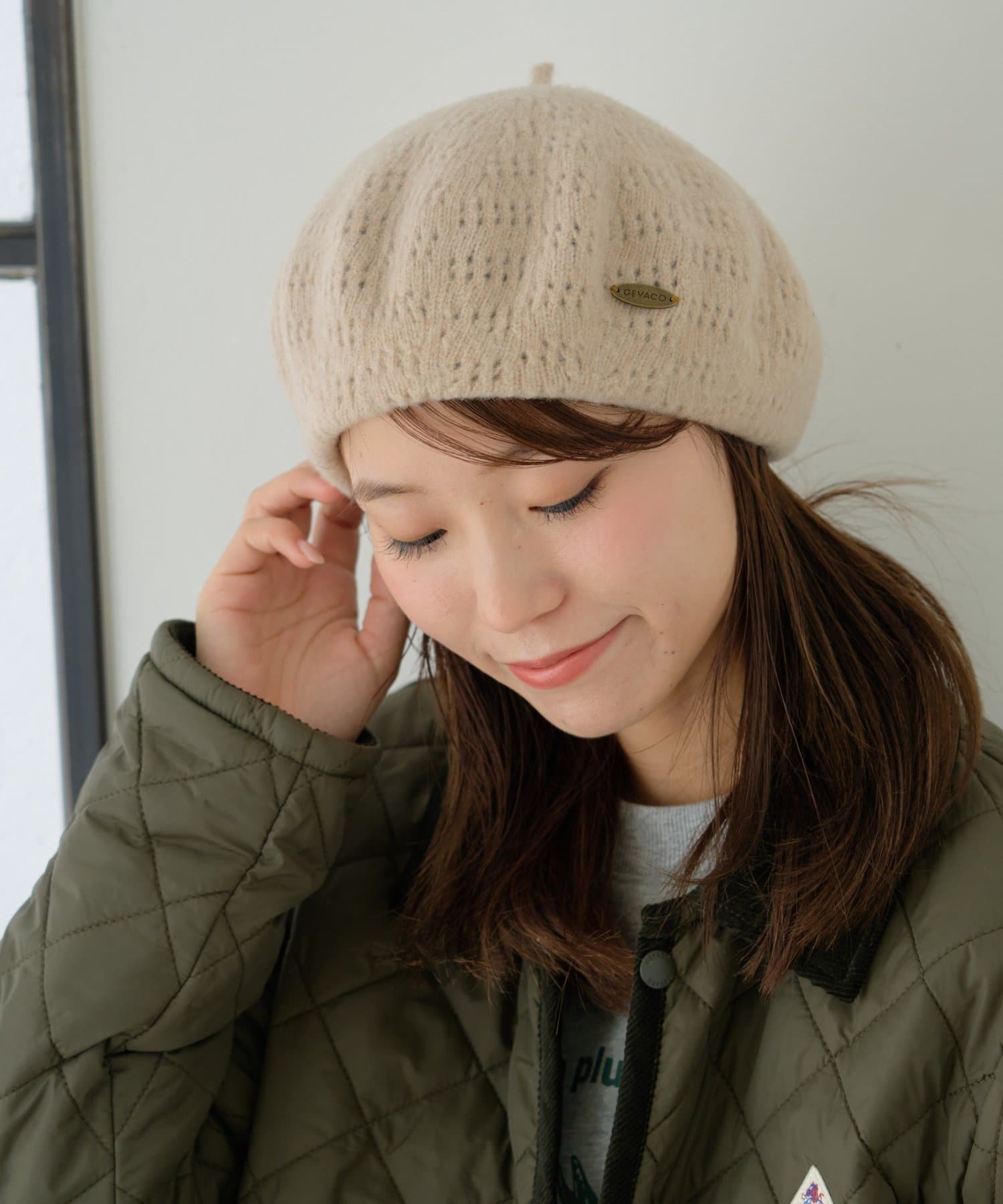 CIAOPANIC TYPY(チャオパニックティピー) 【GEVACO】ウール混ベレー帽