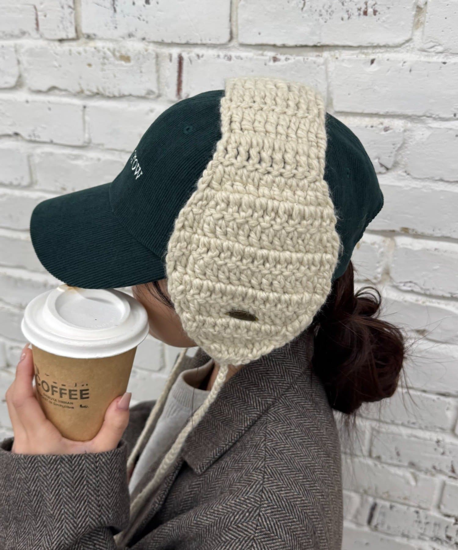 CIAOPANIC TYPY(チャオパニックティピー) 【GEVACO】ボンボン付きイヤーマフラー