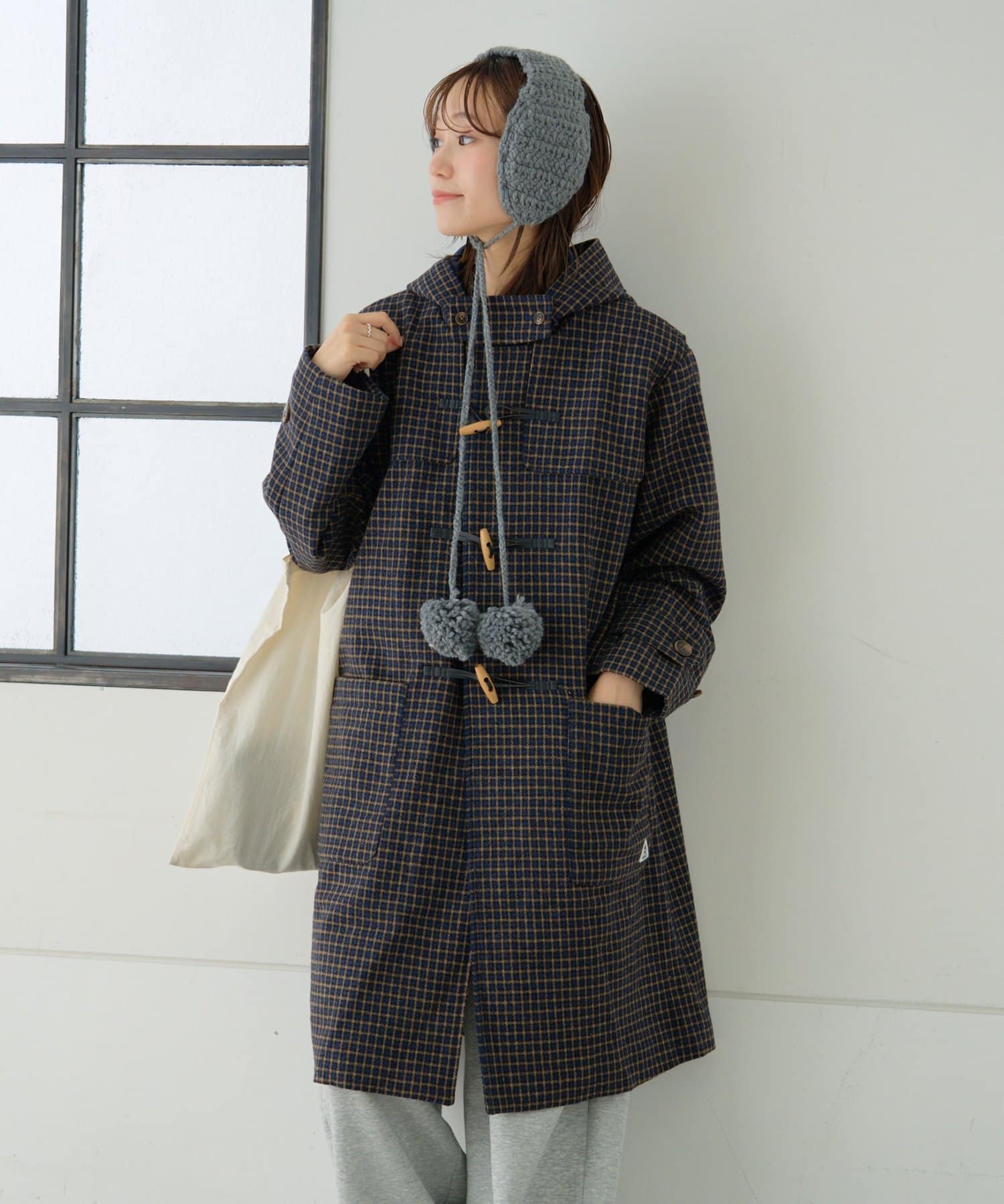 CIAOPANIC TYPY(チャオパニックティピー) 【GEVACO】ボンボン付きイヤーマフラー