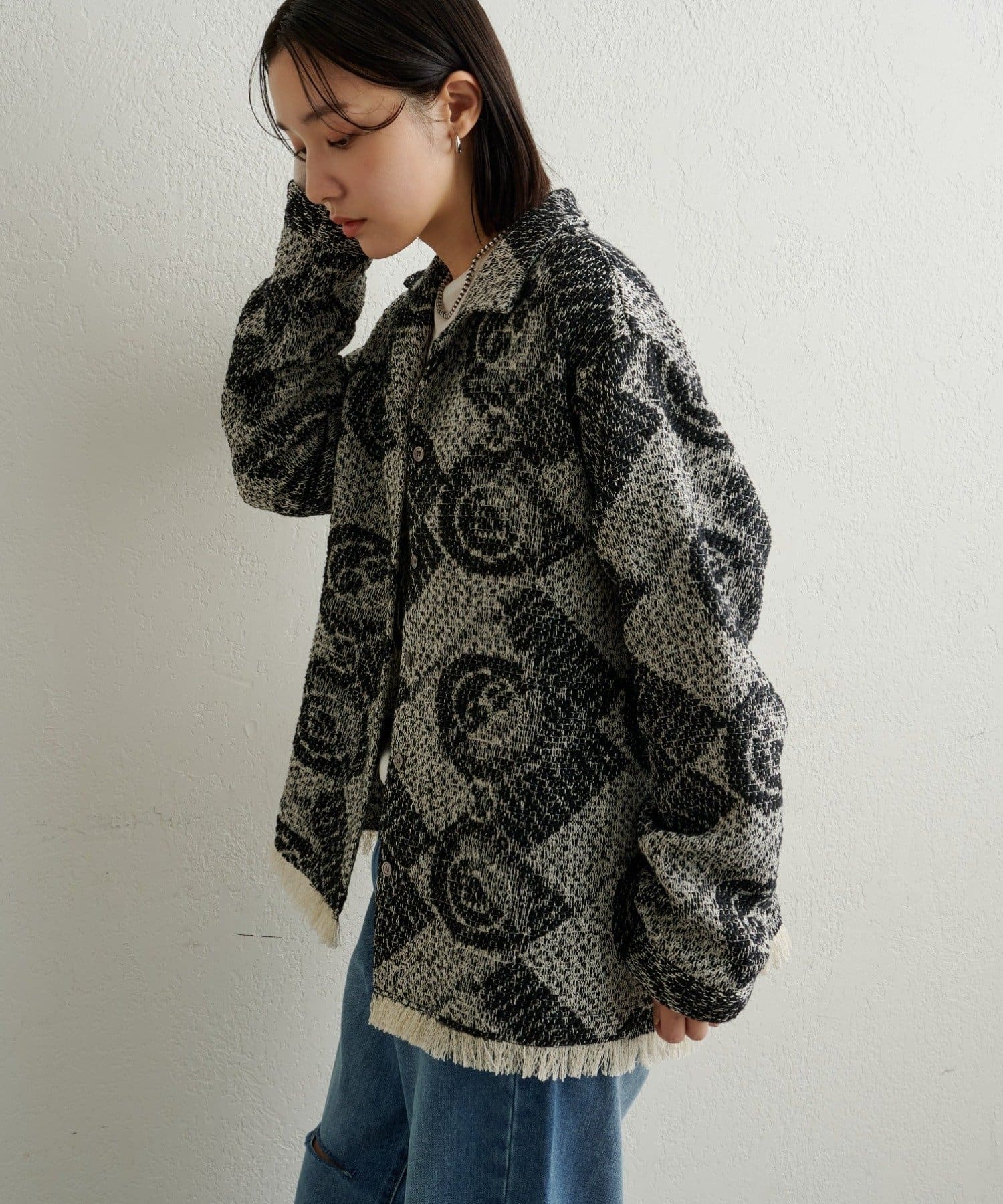 Omekashi(オメカシ) ツイードシャツ