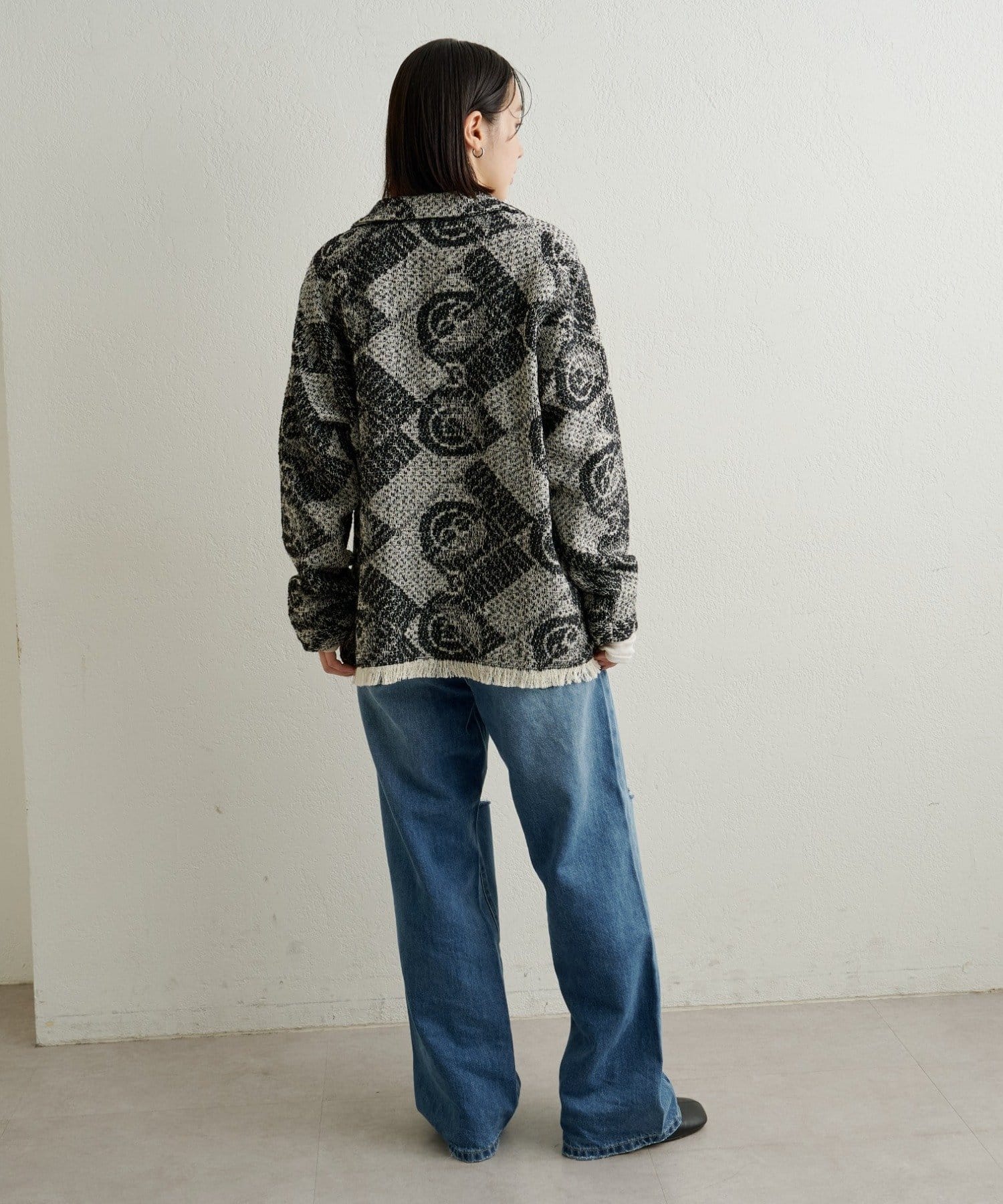 Omekashi(オメカシ) ツイードシャツ