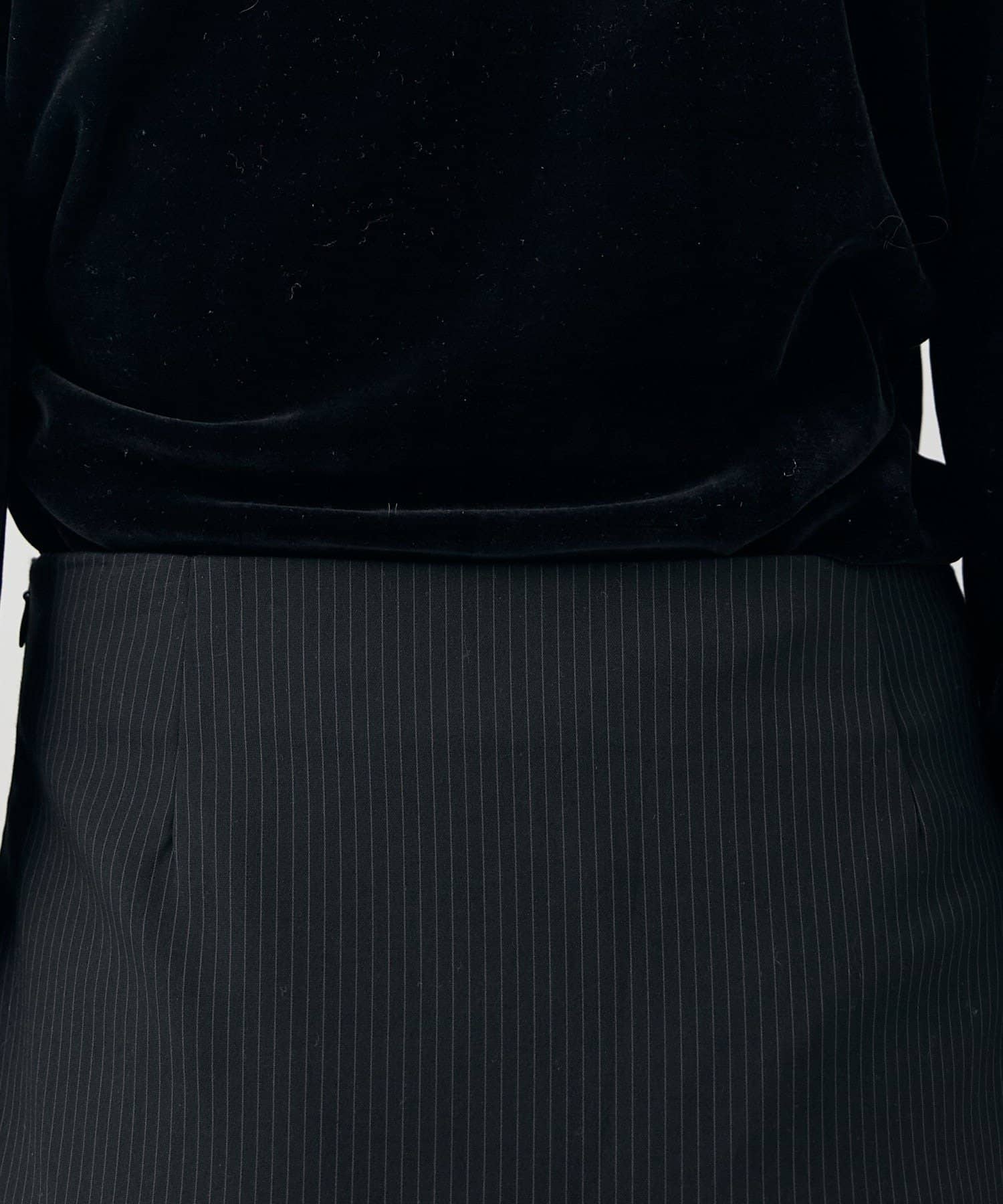 mline(エムライン) [mline]ストライプフリルミニスカ