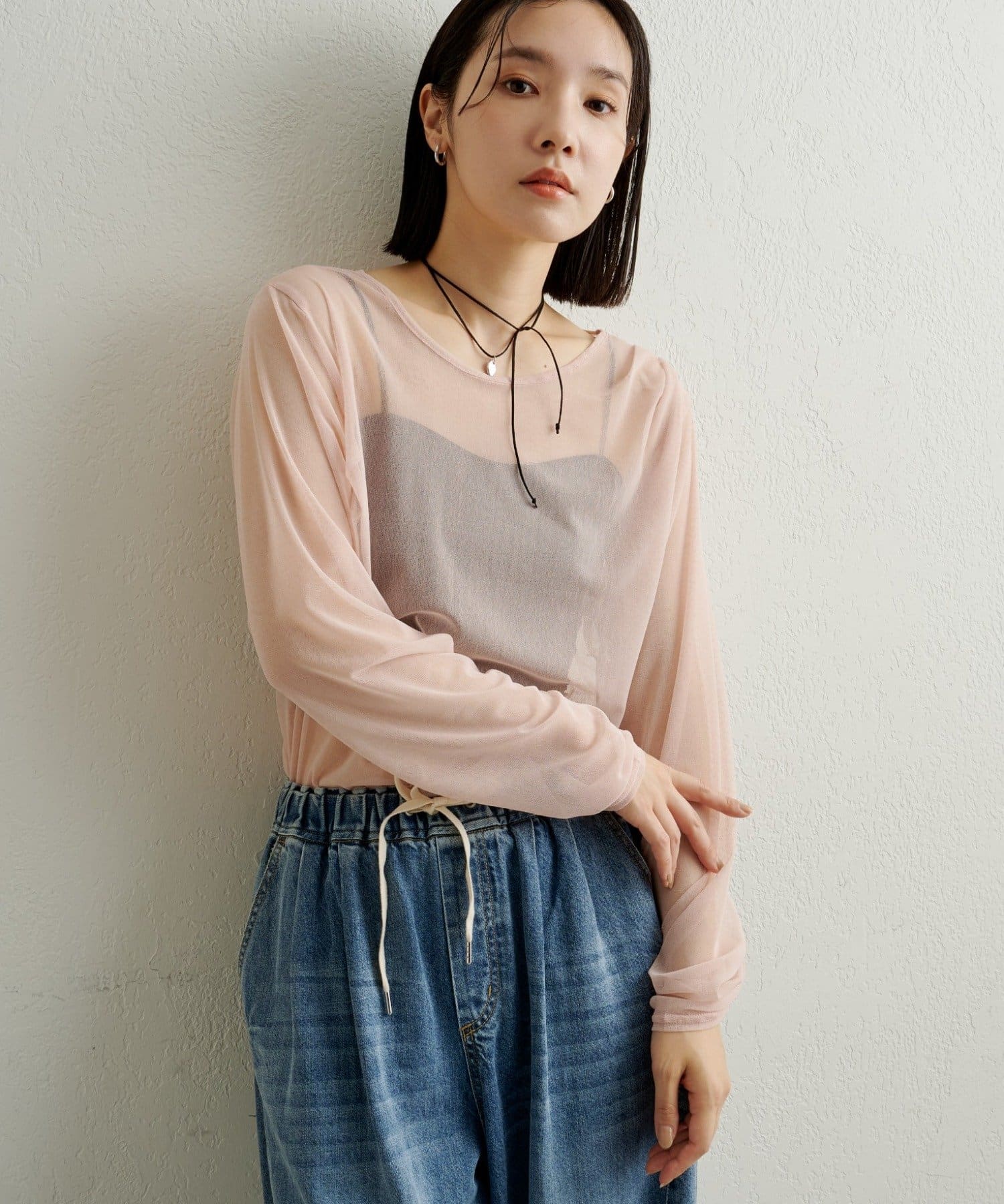 Omekashi(オメカシ) チュールTシャツ