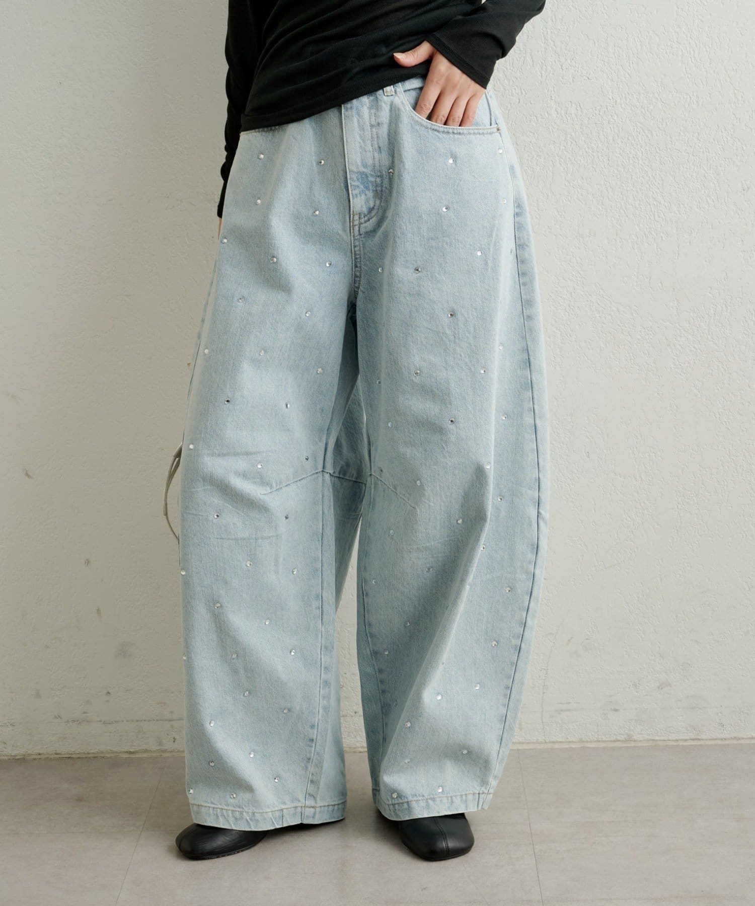 Omekashi(オメカシ) ビジューデニム