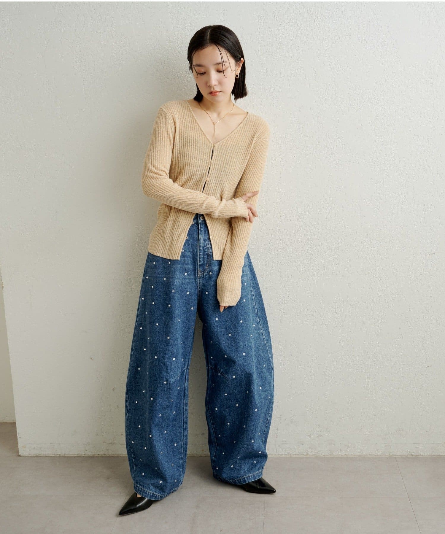 Omekashi(オメカシ) ビジューデニム