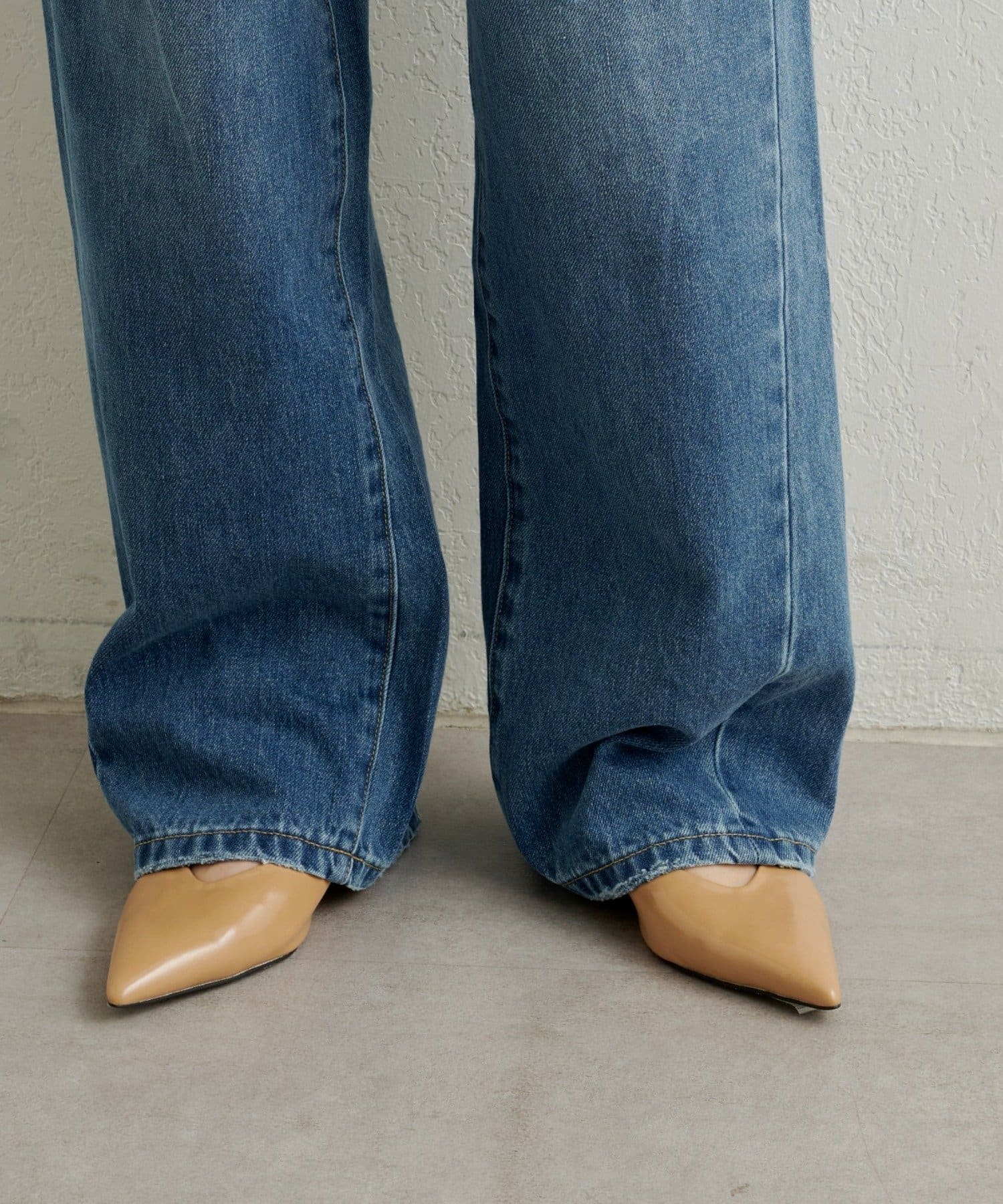 Omekashi(オメカシ) ダメージデニムパンツ