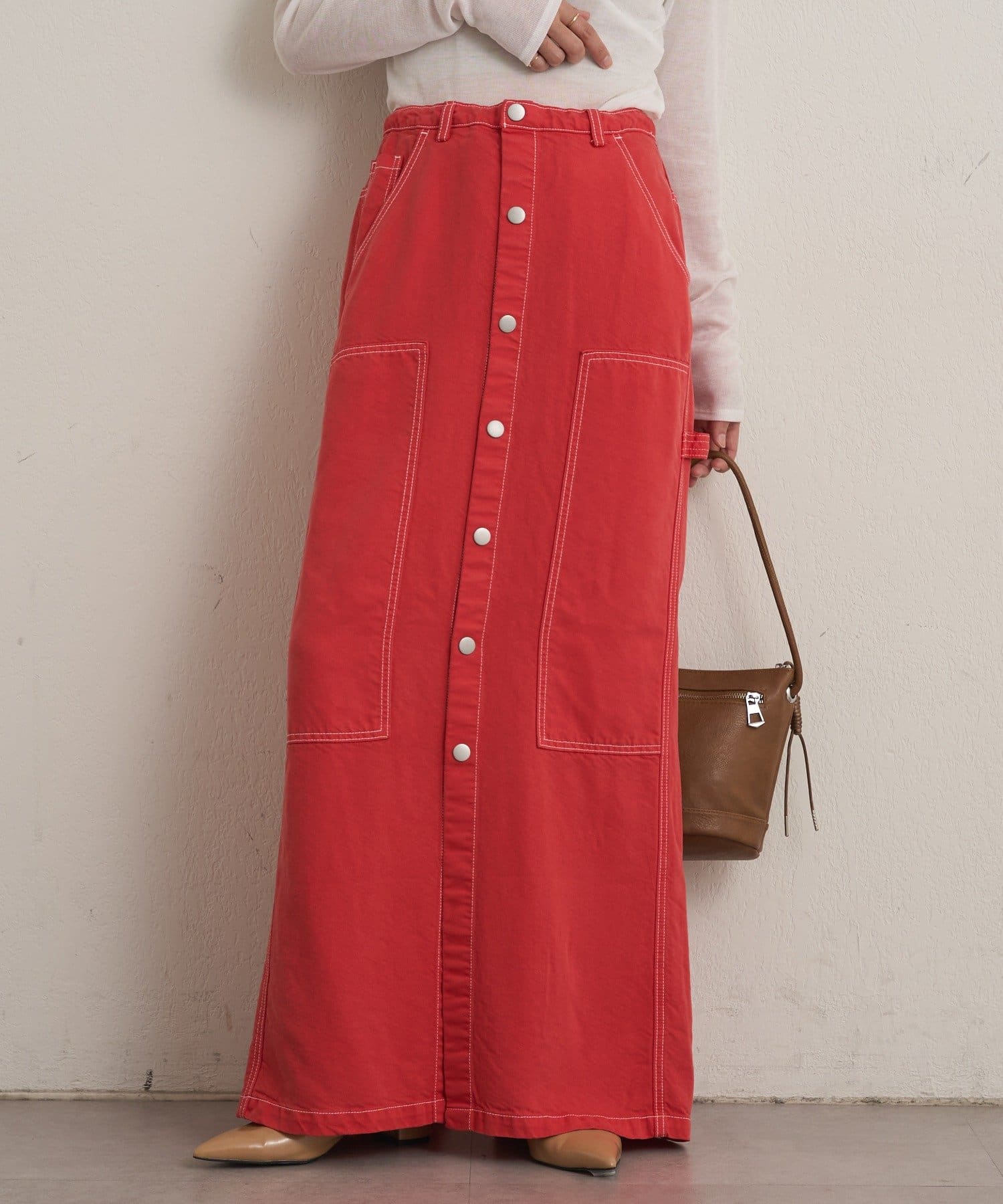 Omekashi(オメカシ) フロントボタンスカート