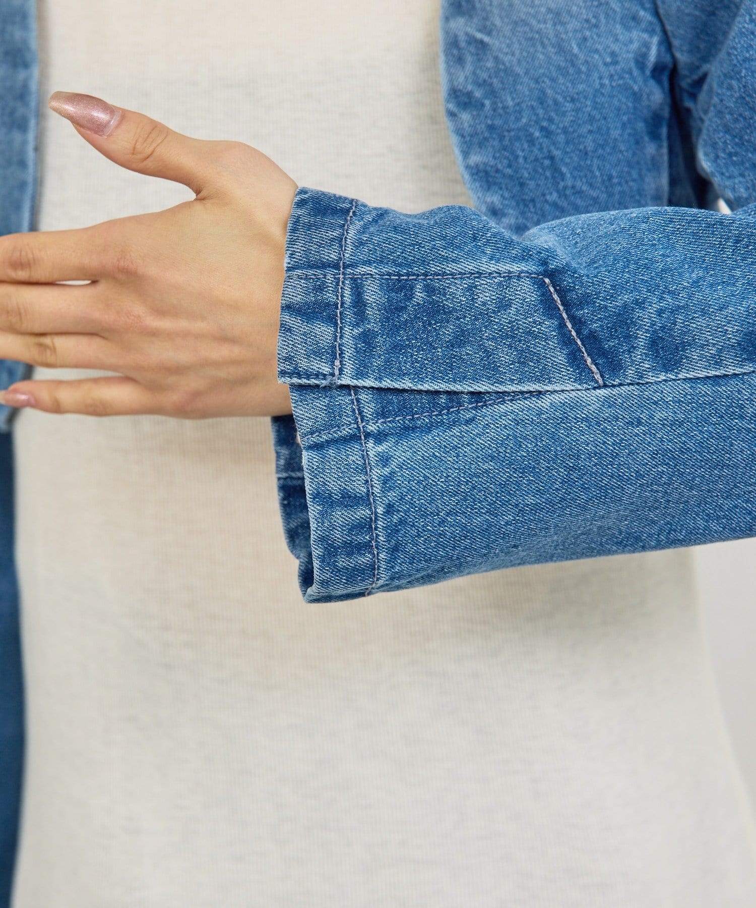 GALLARDAGALANTE(ガリャルダガランテ) 【PEAS】デニムジャケットボレロ