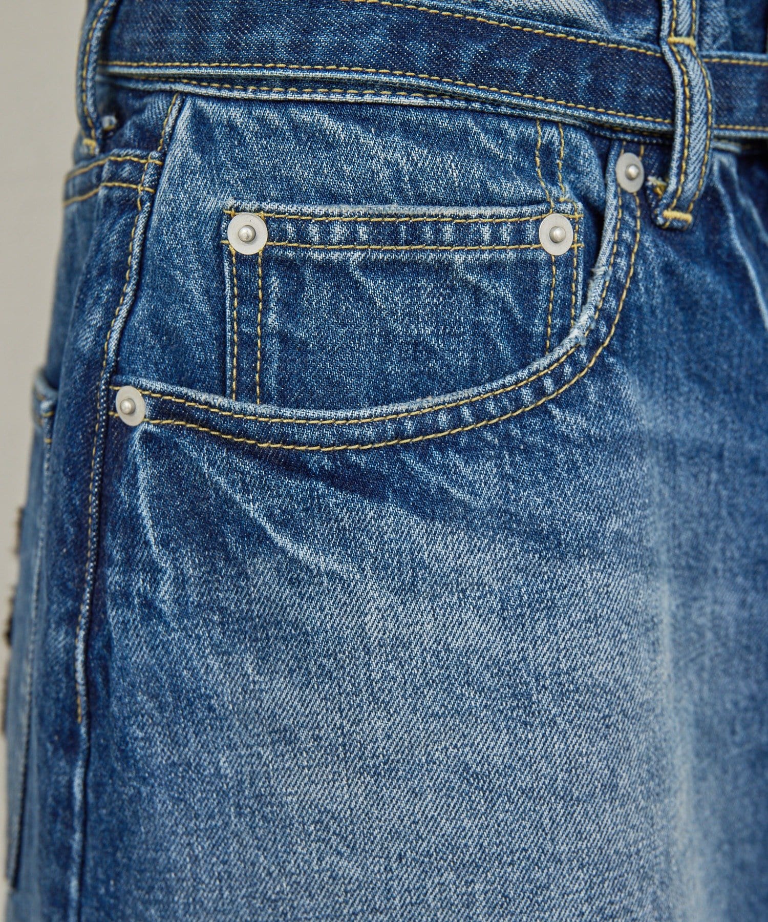 GALLARDAGALANTE(ガリャルダガランテ) 【PEAS】デニムミニスカート