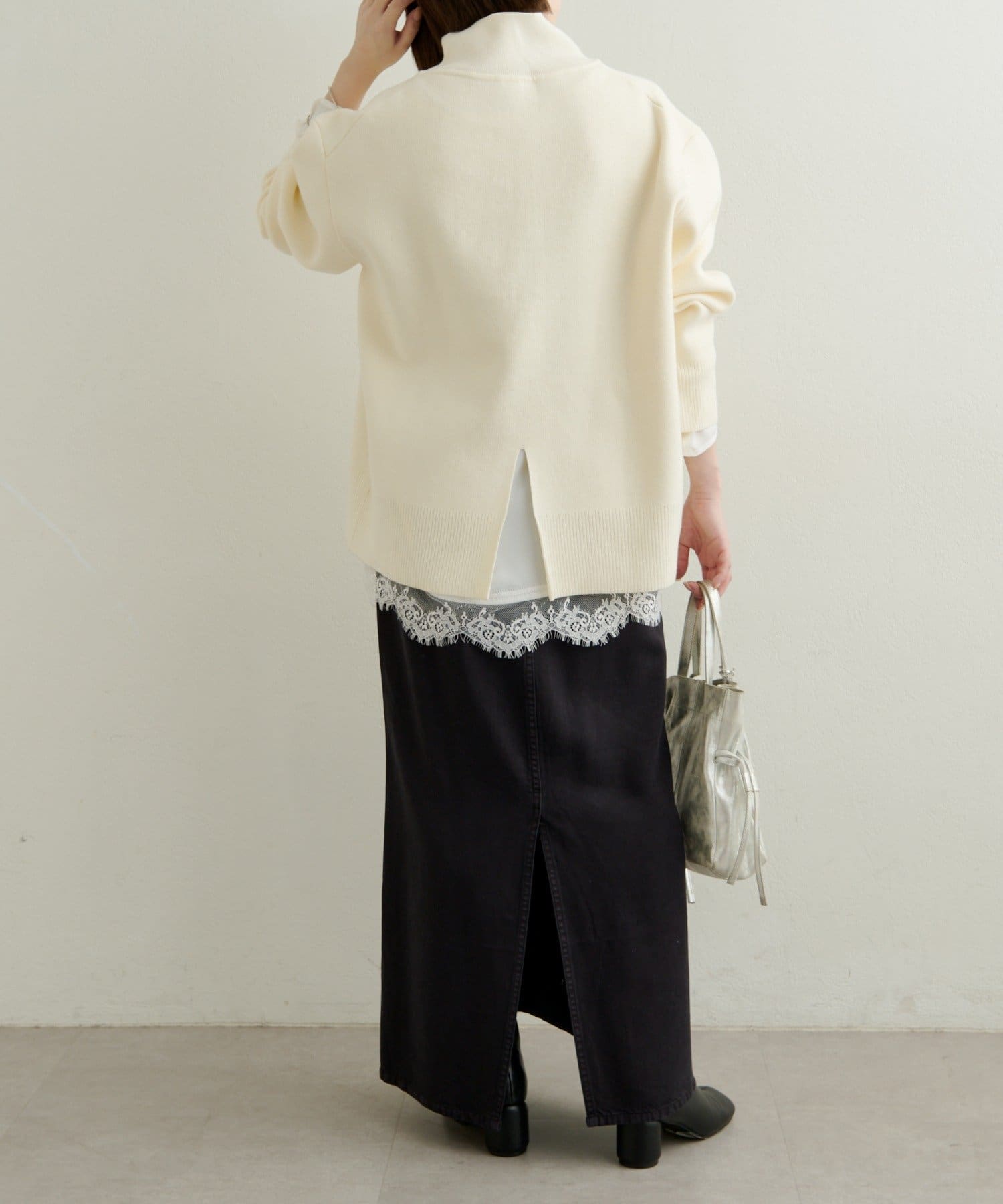 Omekashi(オメカシ) 【セットアップ着用可能◎】セルロースソフトナロースカート