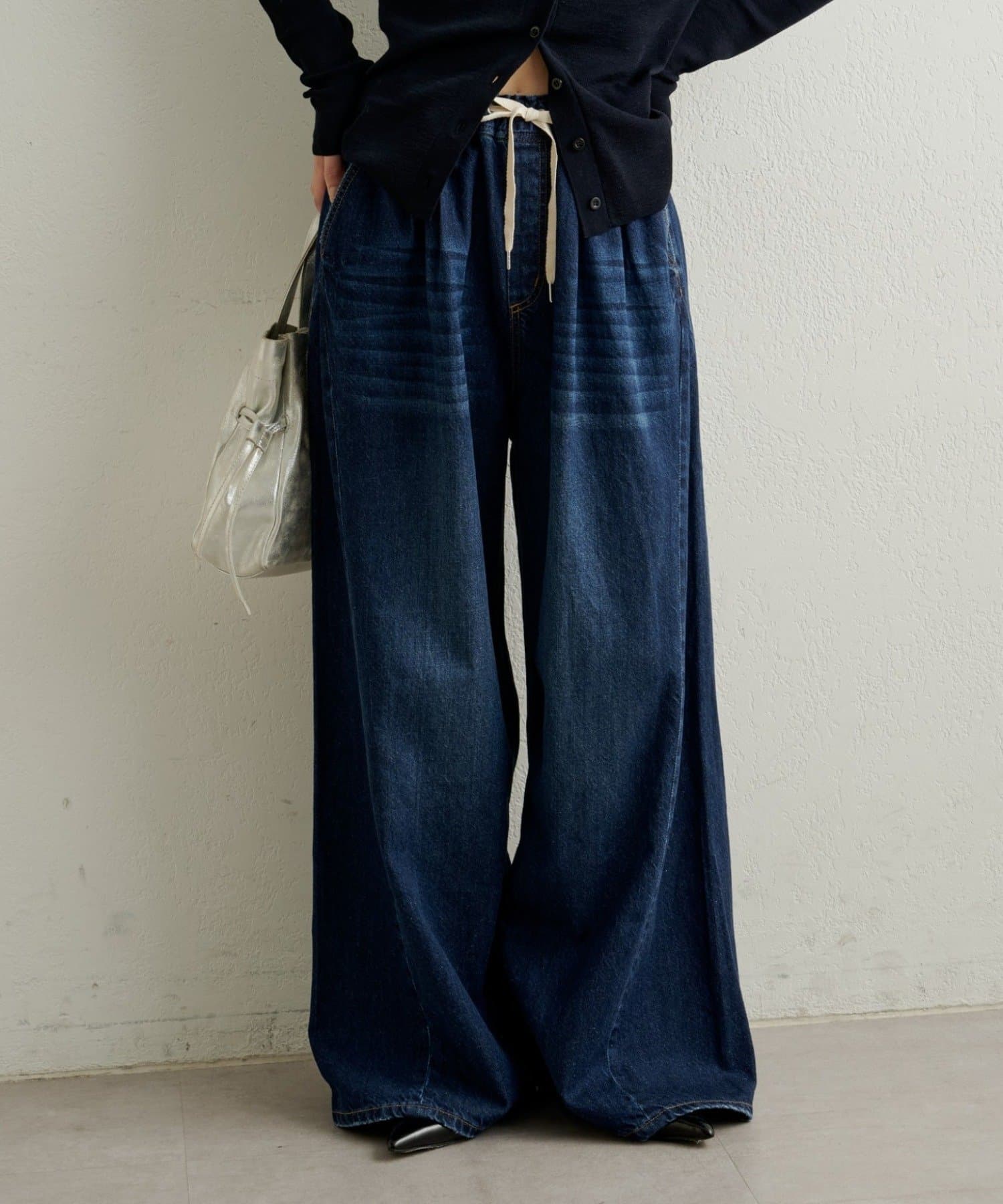 Omekashi(オメカシ) デニムイージーパンツ