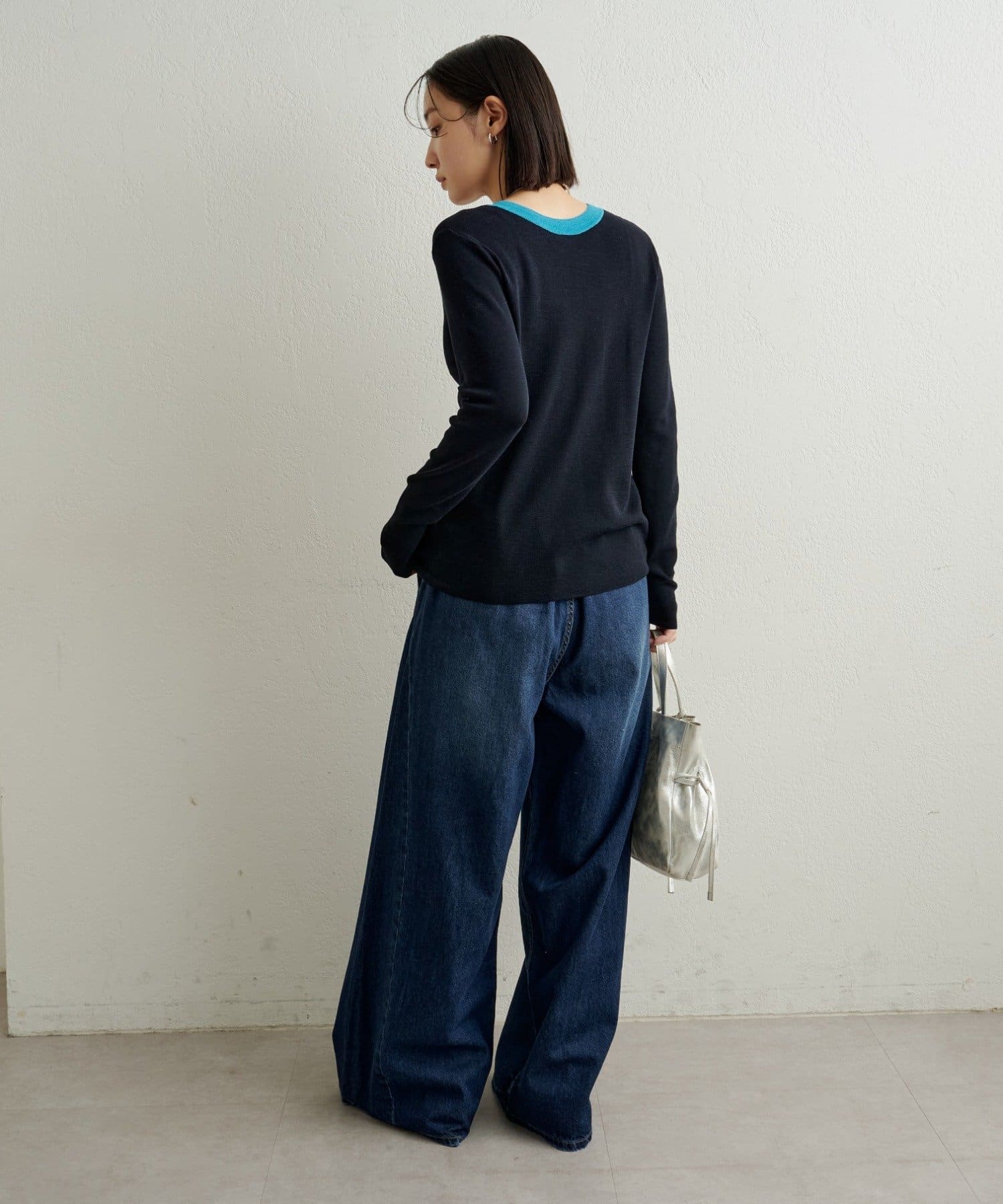 Omekashi(オメカシ) デニムイージーパンツ