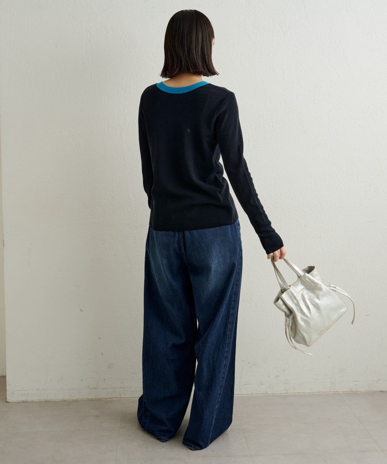 Omekashi(オメカシ) デニムイージーパンツ