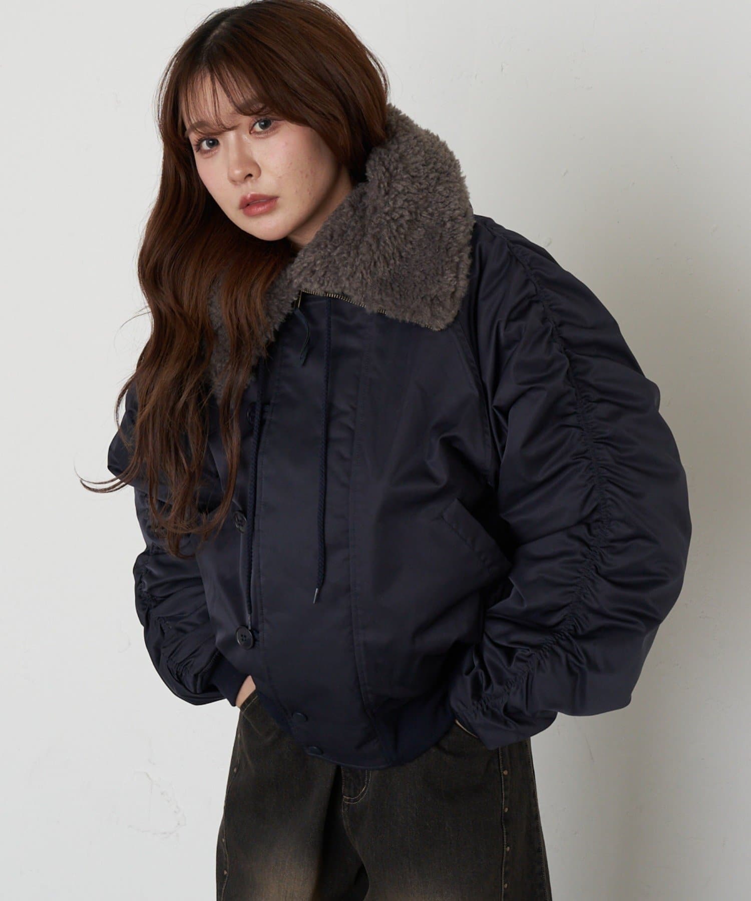 RAY CASSIN(レイカズン) N2Bファーブルゾン