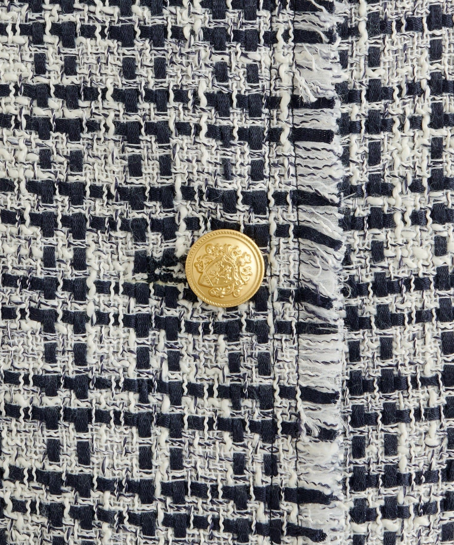 Omekashi(オメカシ) ノーカラーツイードジャケット