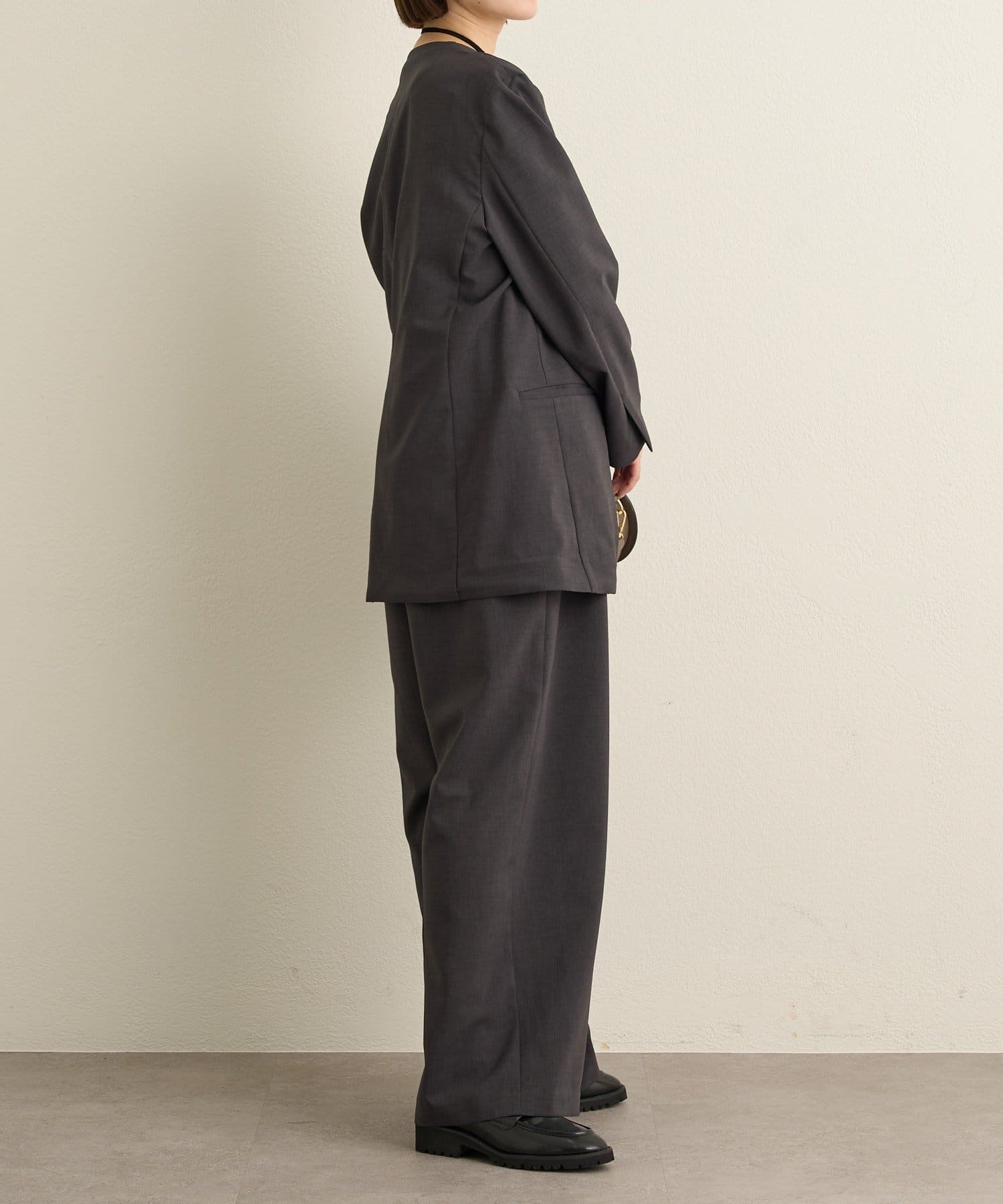 Omekashi(オメカシ) 【セットアップ着用可能◎】リネンライクキャミサロペット