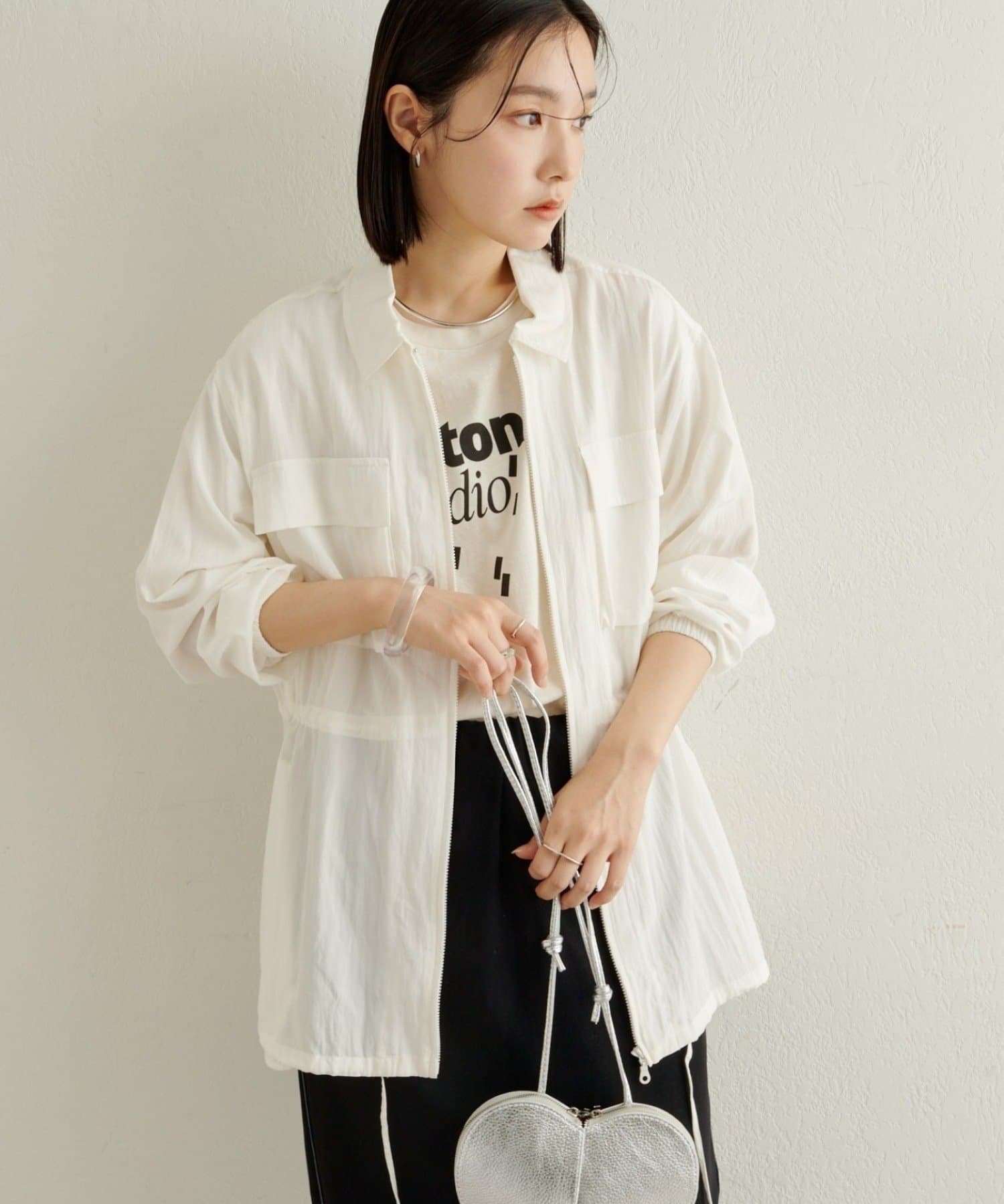 Omekashi(オメカシ) シアーシャツジャケット