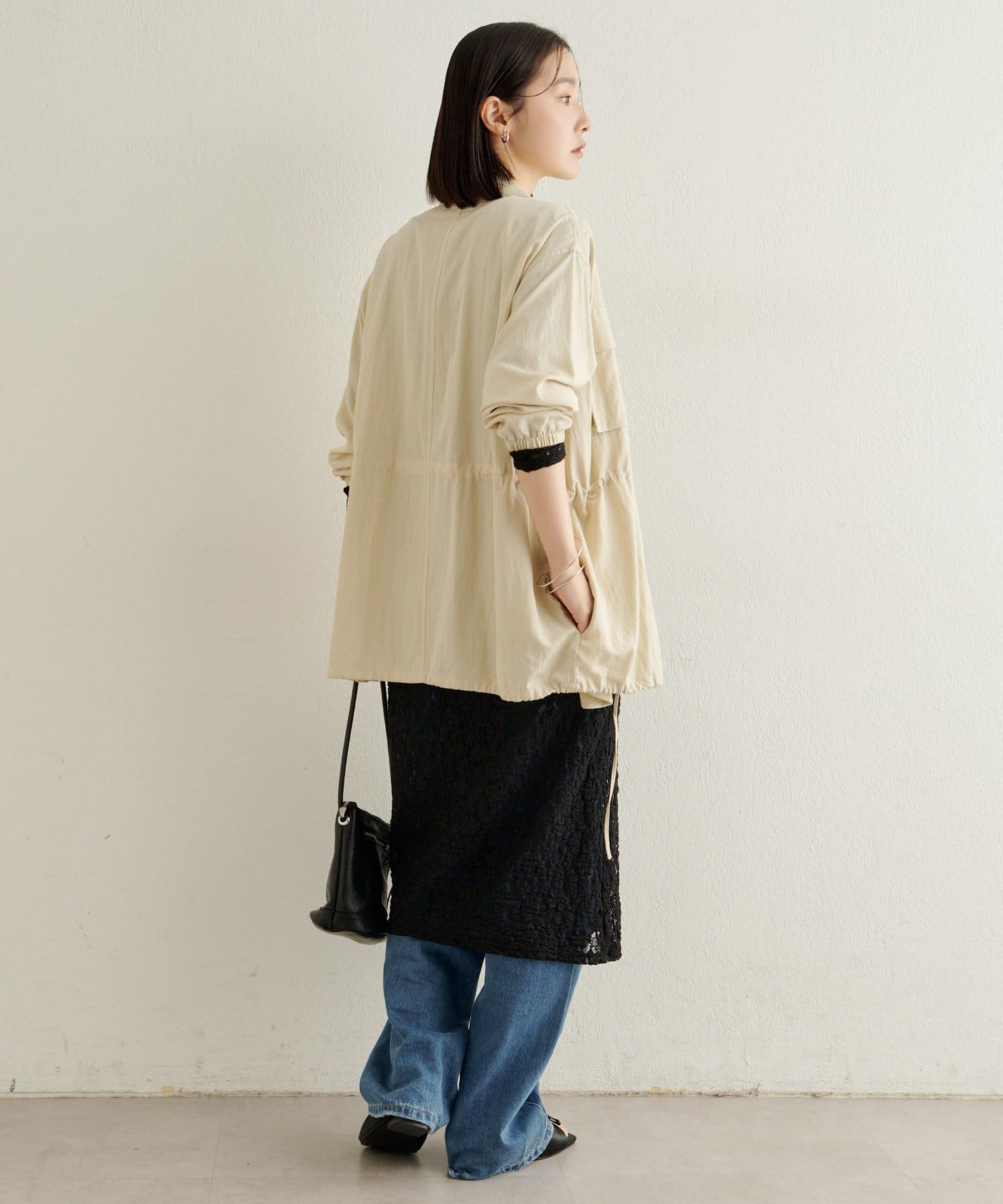 Omekashi(オメカシ) シアーシャツジャケット