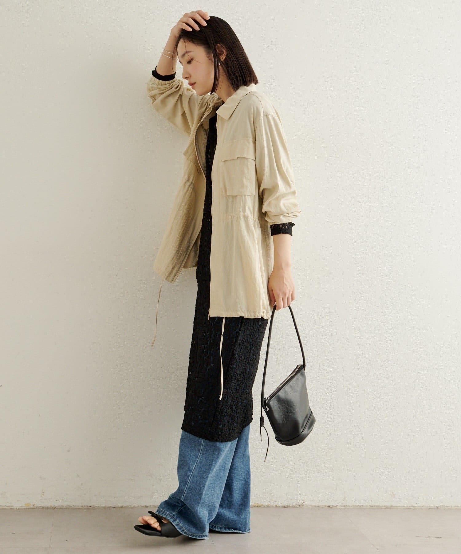 Omekashi(オメカシ) シアーシャツジャケット